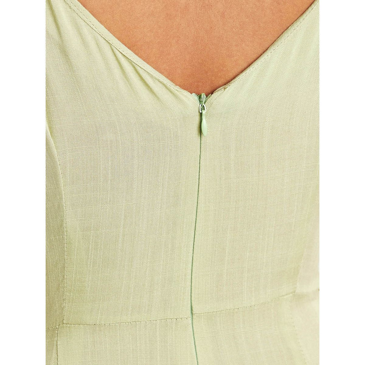 Styli Tie Shoulder Detail Wide Leg Jumpsuit with Zipper Closure-women-clothing-jumpsuits-image-4