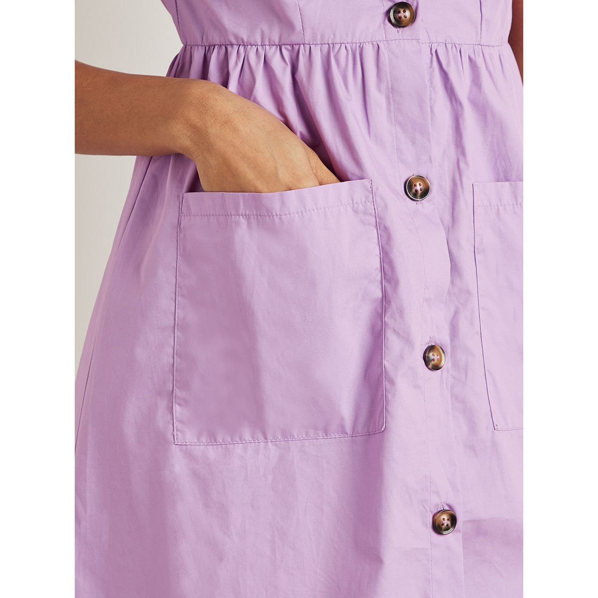 فستان ميدي بأزرار من ستايلي-women-clothing-dresses-image-5