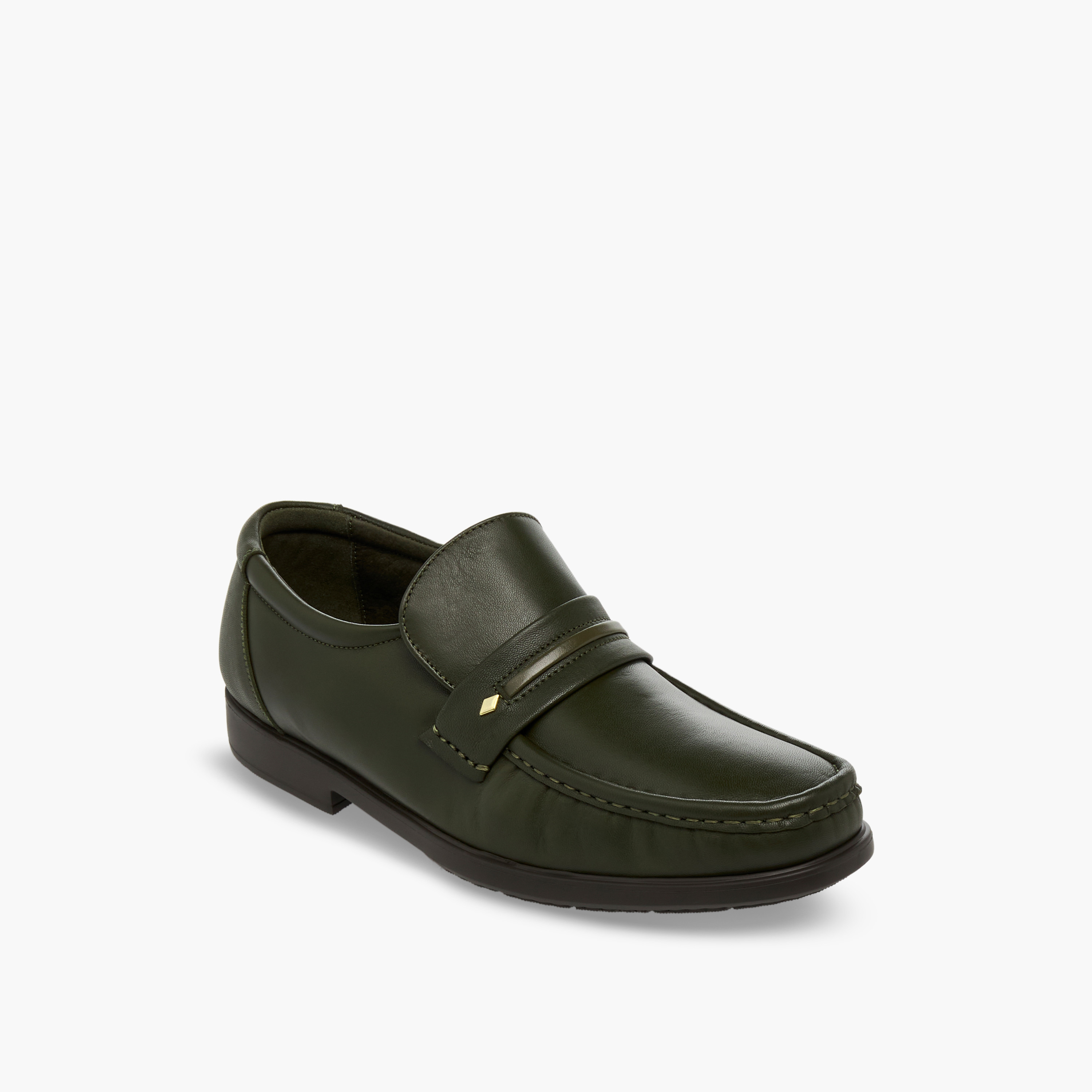Pinosos Men Genuine Leather Slip-On Loafers-men-shoes-loafersandmoccasins-image-2