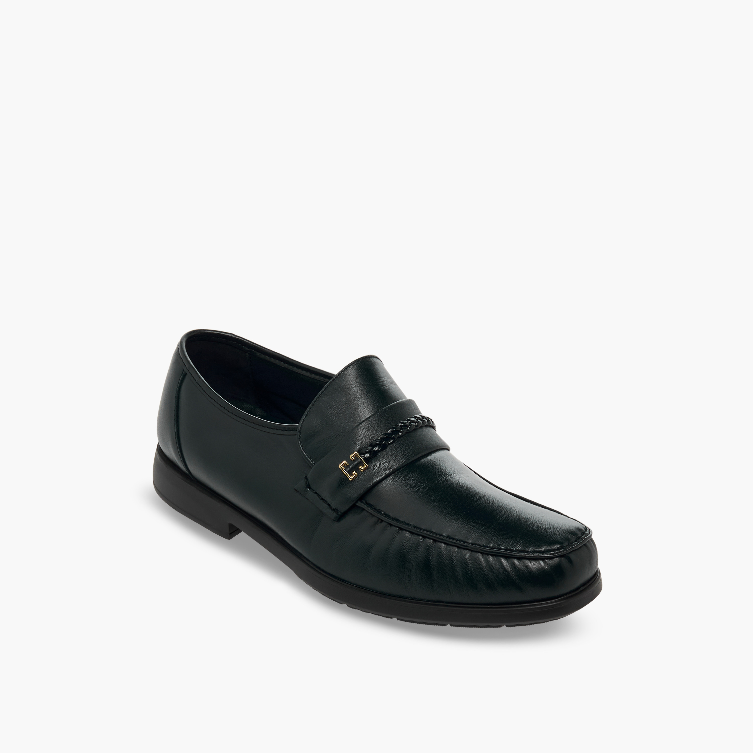 Pinosos Men Genuine Leather Slip-On Loafers-men-shoes-loafersandmoccasins-image-2