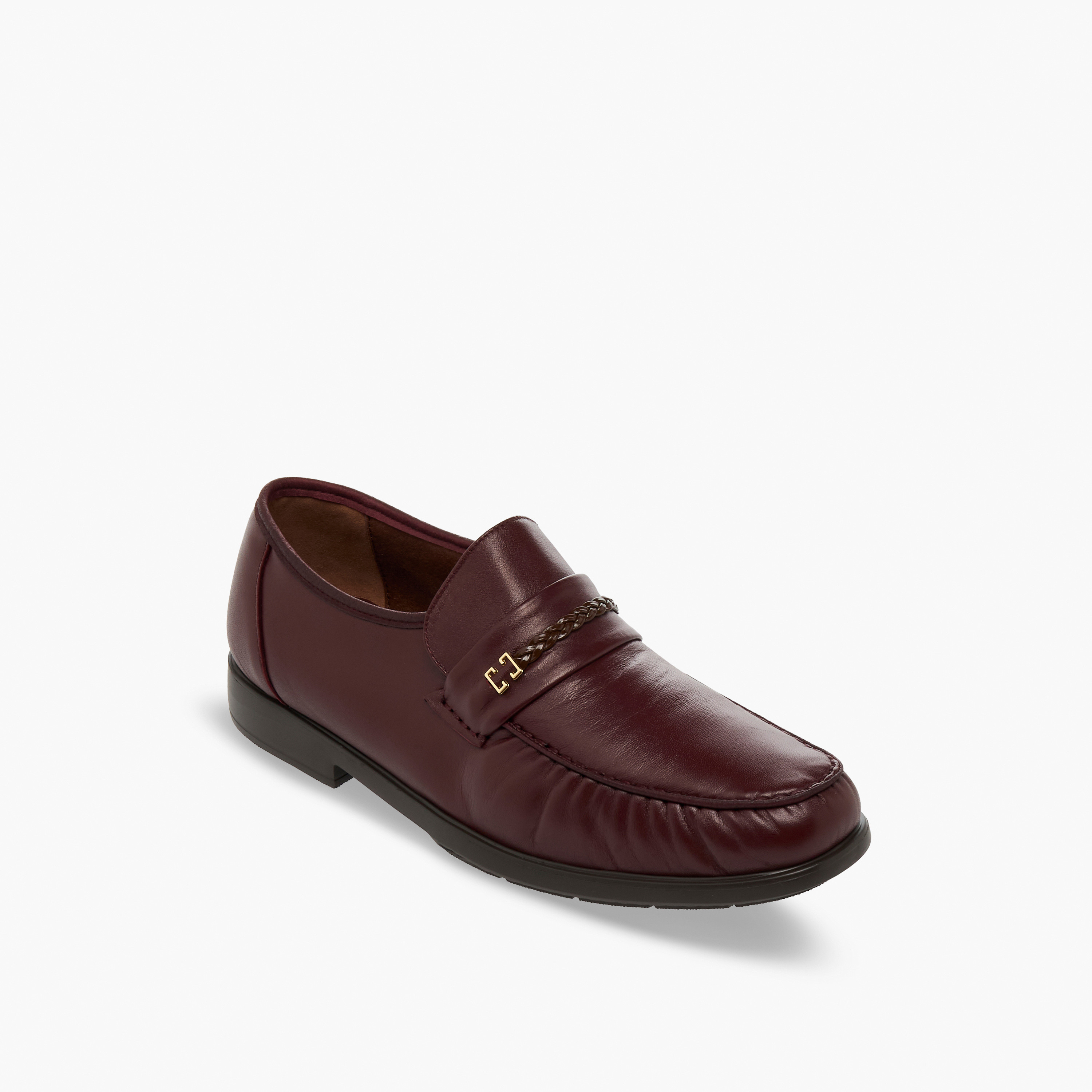 Pinosos Men Genuine Leather Slip-On Loafers-men-shoes-loafersandmoccasins-image-2