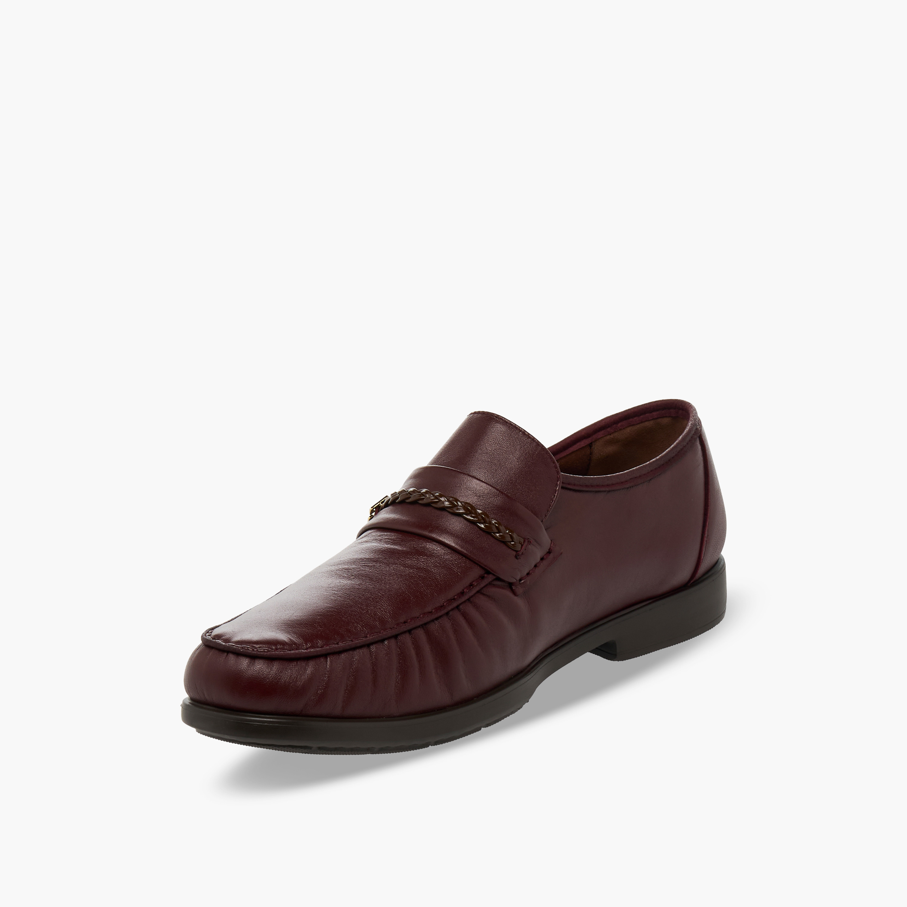 Pinosos Men Genuine Leather Slip-On Loafers-men-shoes-loafersandmoccasins-image-4