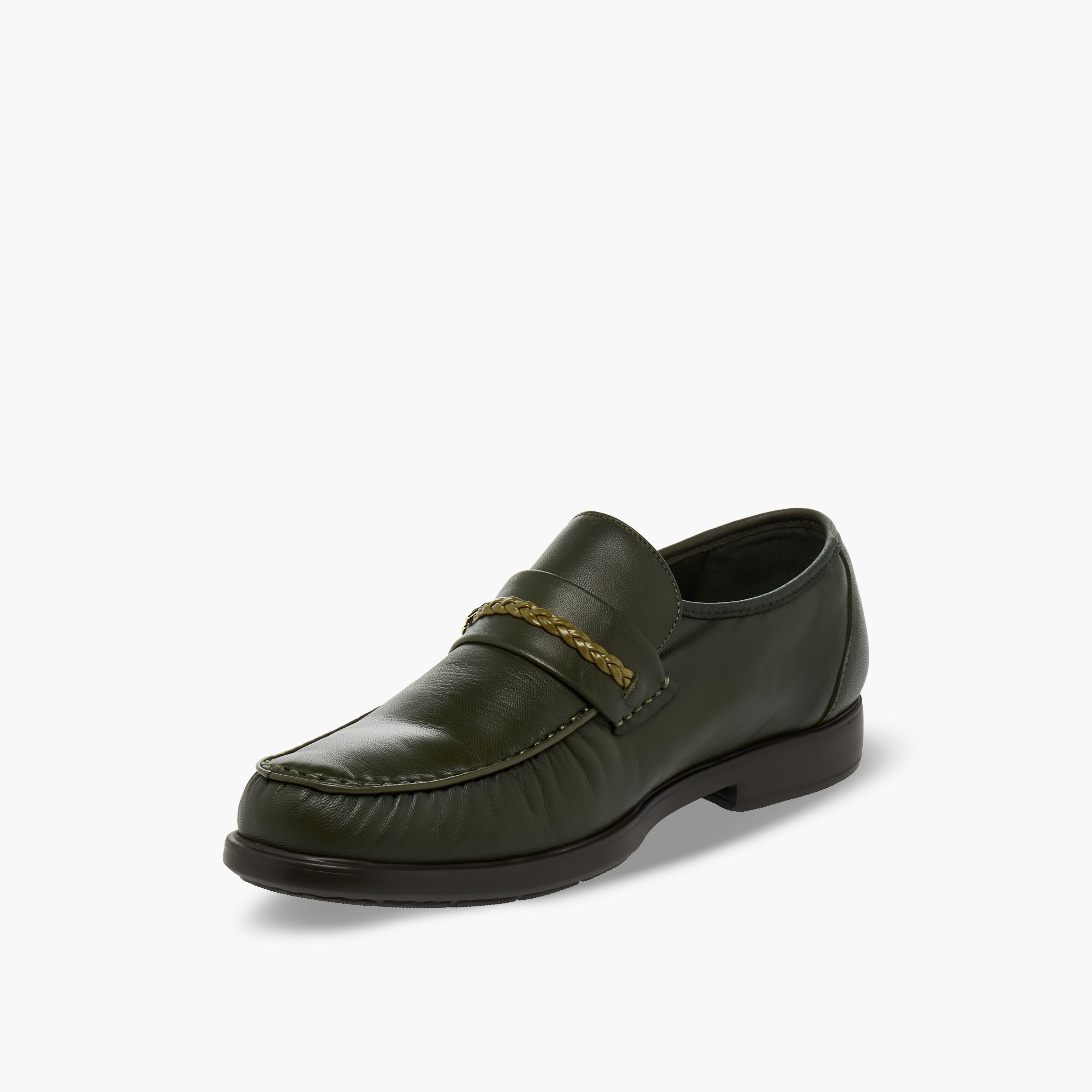 Pinosos Men Genuine Leather Slip-On Loafers-men-shoes-loafersandmoccasins-image-4