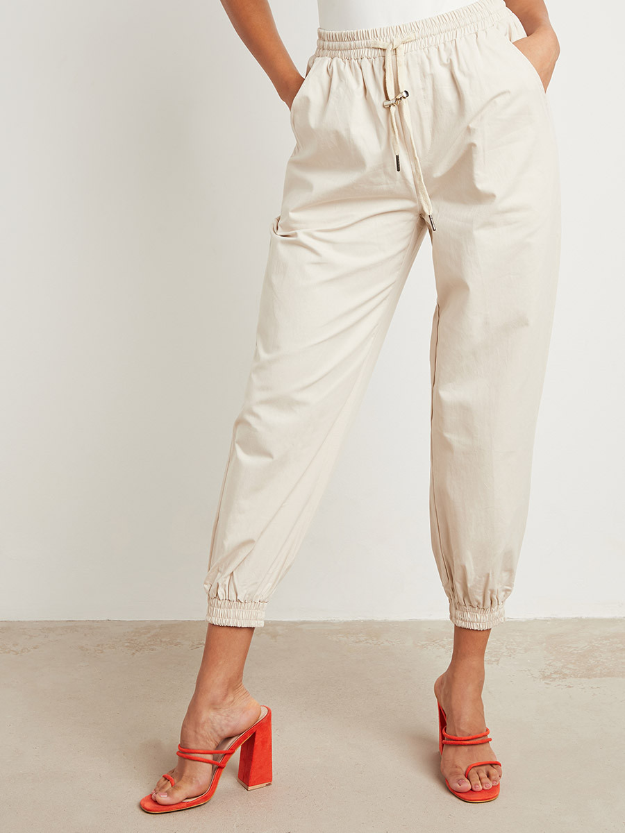 بنطلون رياضي بخصر مطاطي من ستايلي-women-clothing-bottoms-joggers-image-1
