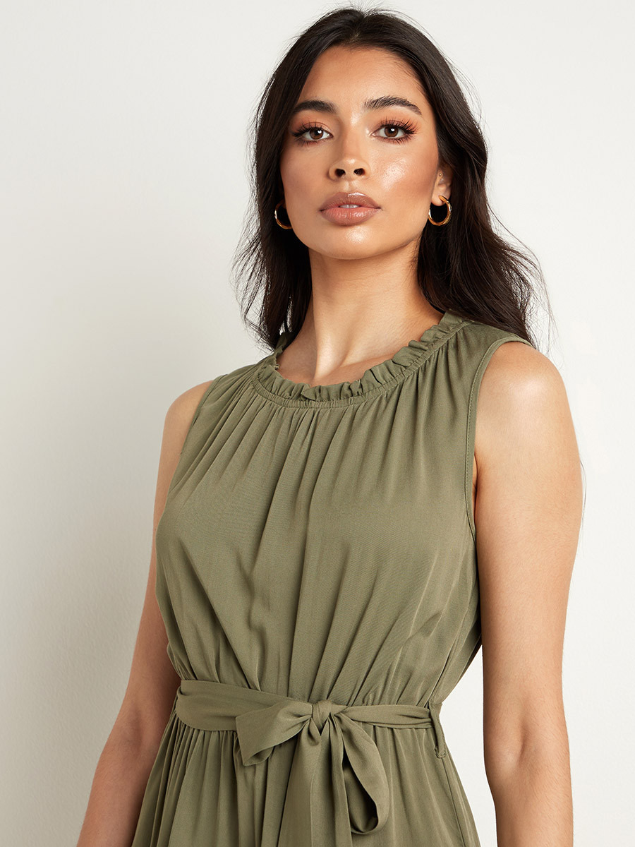 فستان قصير سادة من ستايلي-women-clothing-dresses-image-4