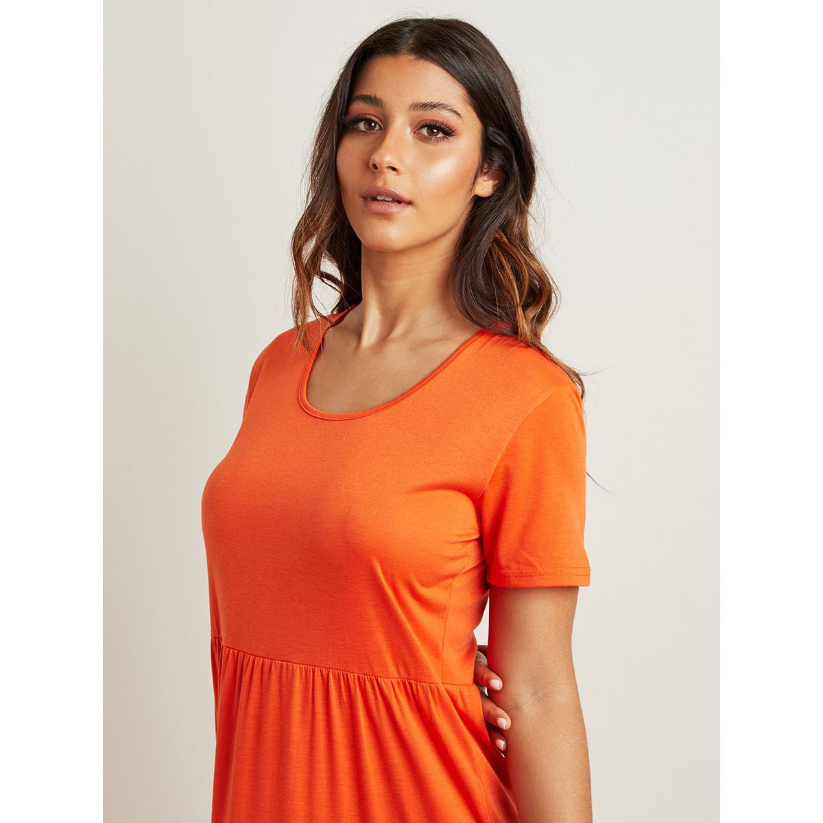 Styli Tiered Scoop Neck Maxi Dress-women-clothing-dresses-image-2