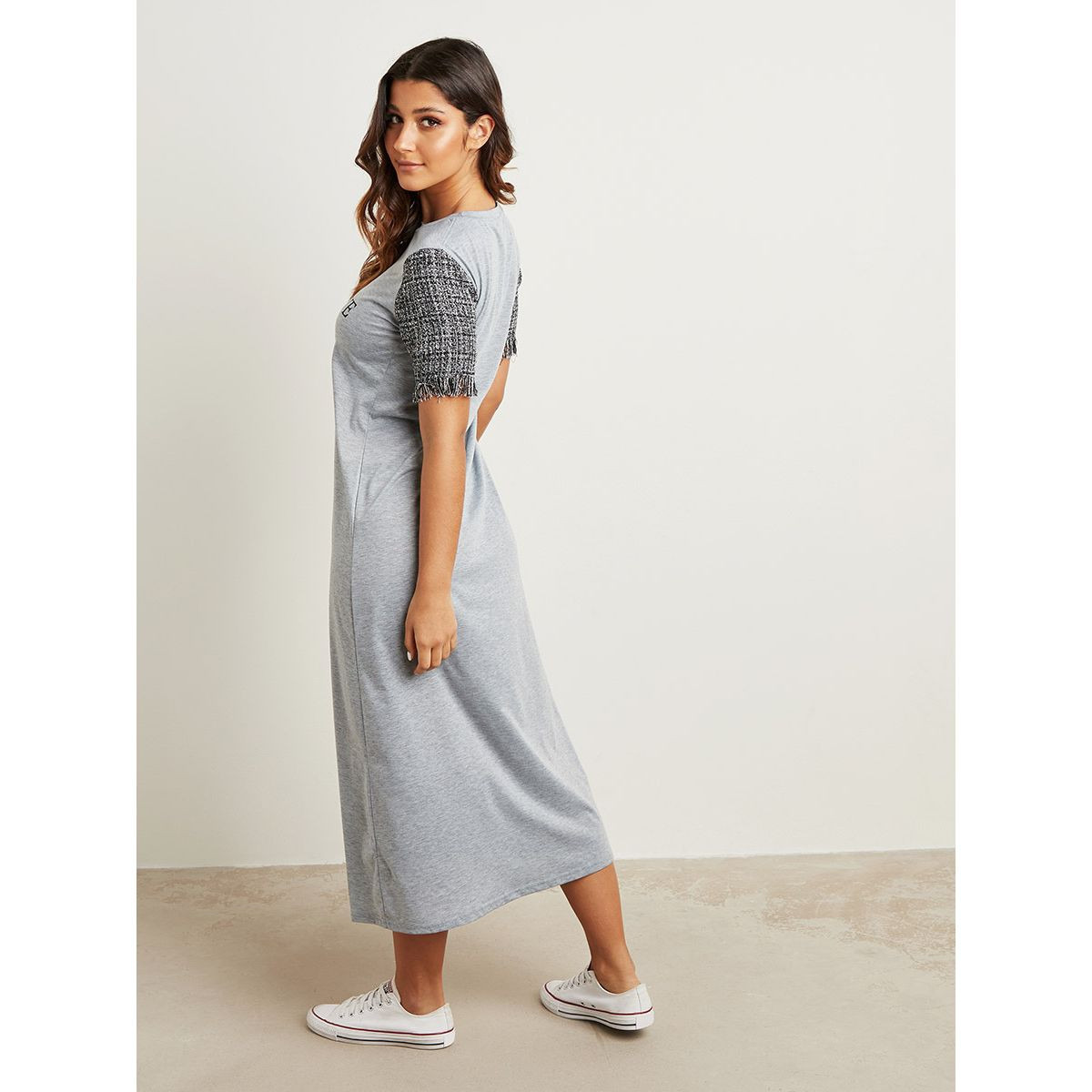 فستان طويل بتصميم تيشيرت من ستايلي-women-clothing-dresses-image-3