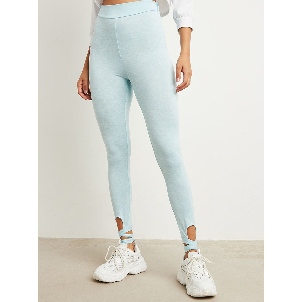 ليقنز بخصر مطاطي من ستايلي-women-clothing-leggings-image-1