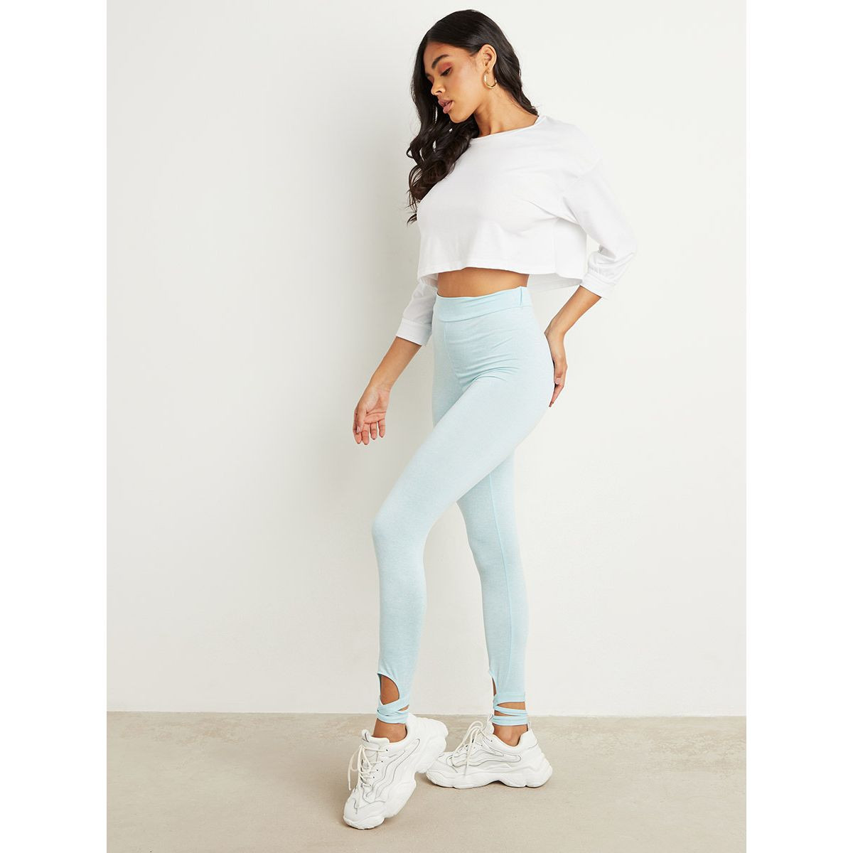 ليقنز بخصر مطاطي من ستايلي-women-clothing-leggings-image-2
