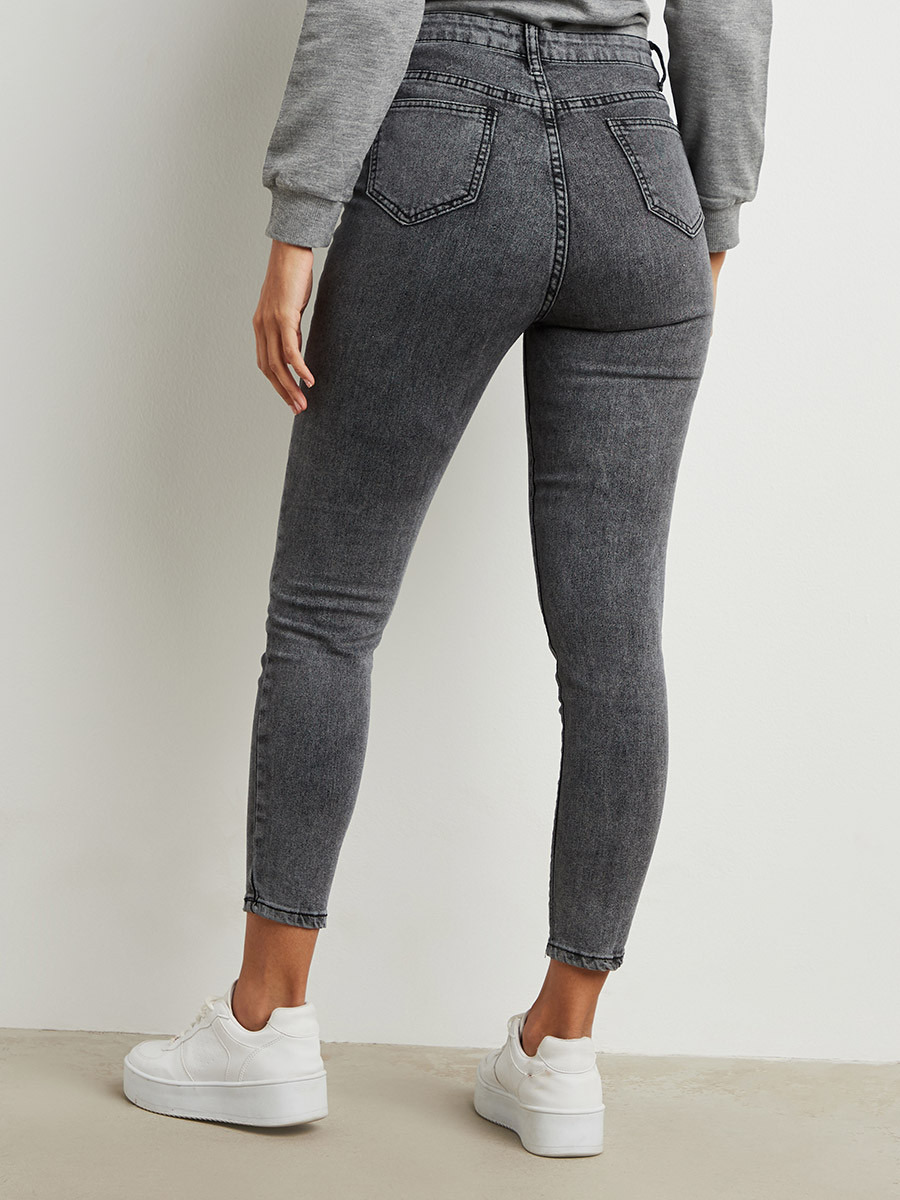 بنطلون جينز سادة بقصة ضيقة من ستايلي-women-clothing-bottoms-jeans-image-5