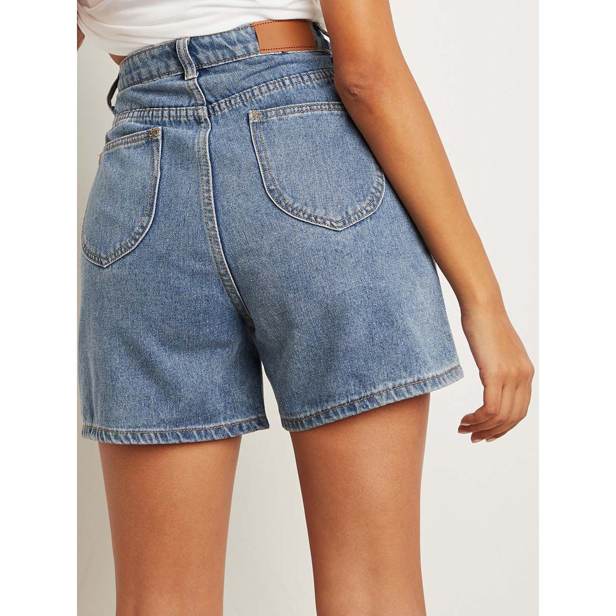 شورت بأربطة خصر من ستايلي-women-clothing-shorts-image-5