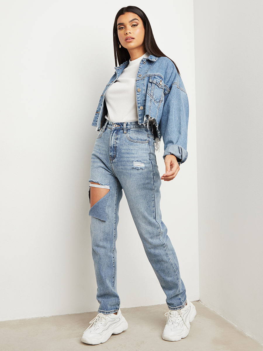بنطلون جينز بفتحة من ستايلي-women-clothing-bottoms-jeans-image-2