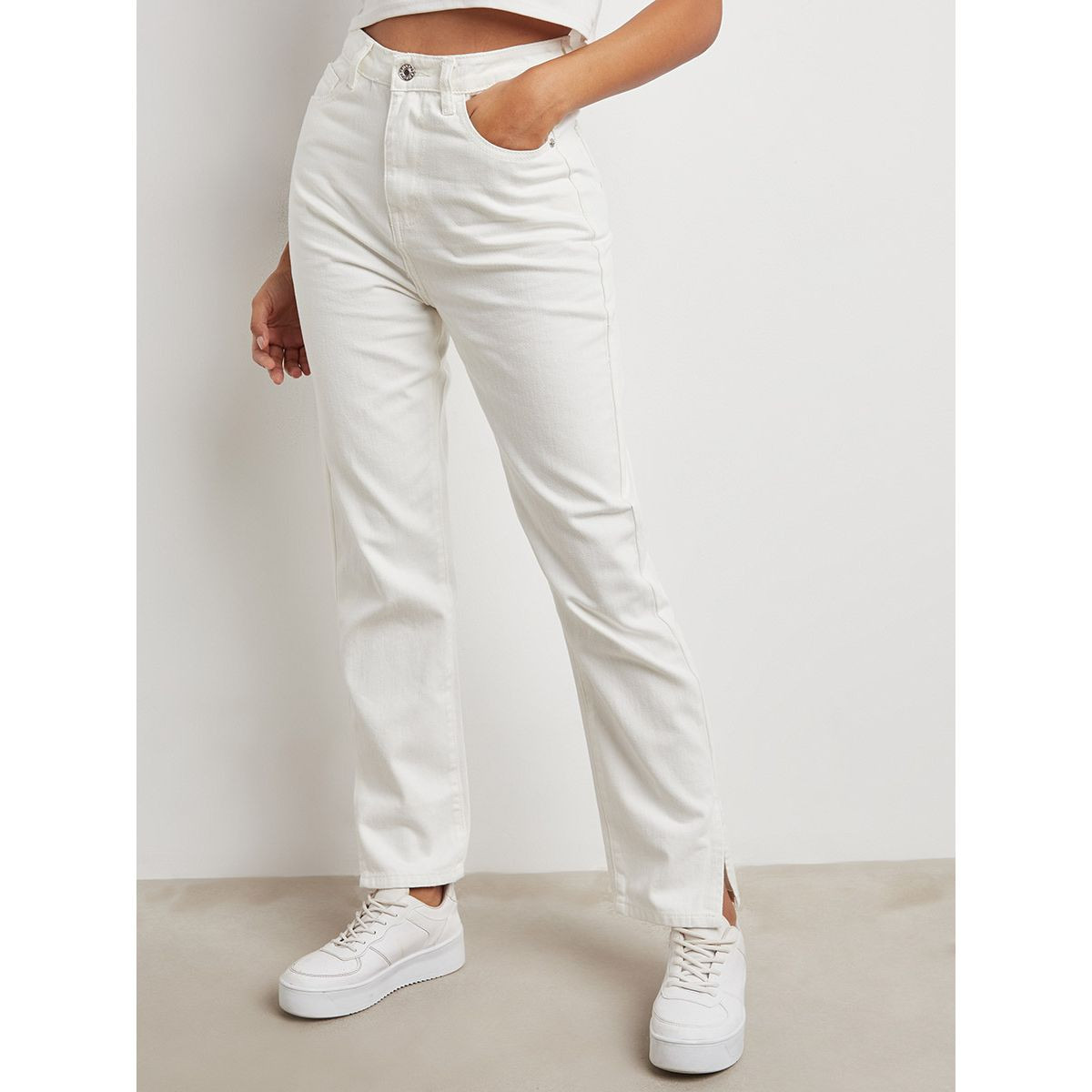 بنطلون جينز بأرجل واسعة من ستايلي-women-clothing-bottoms-jeans-image-1