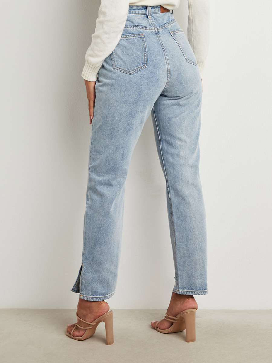 بنطلون جينز بقصة واسعة من ستايلي-women-clothing-bottoms-jeans-image-3