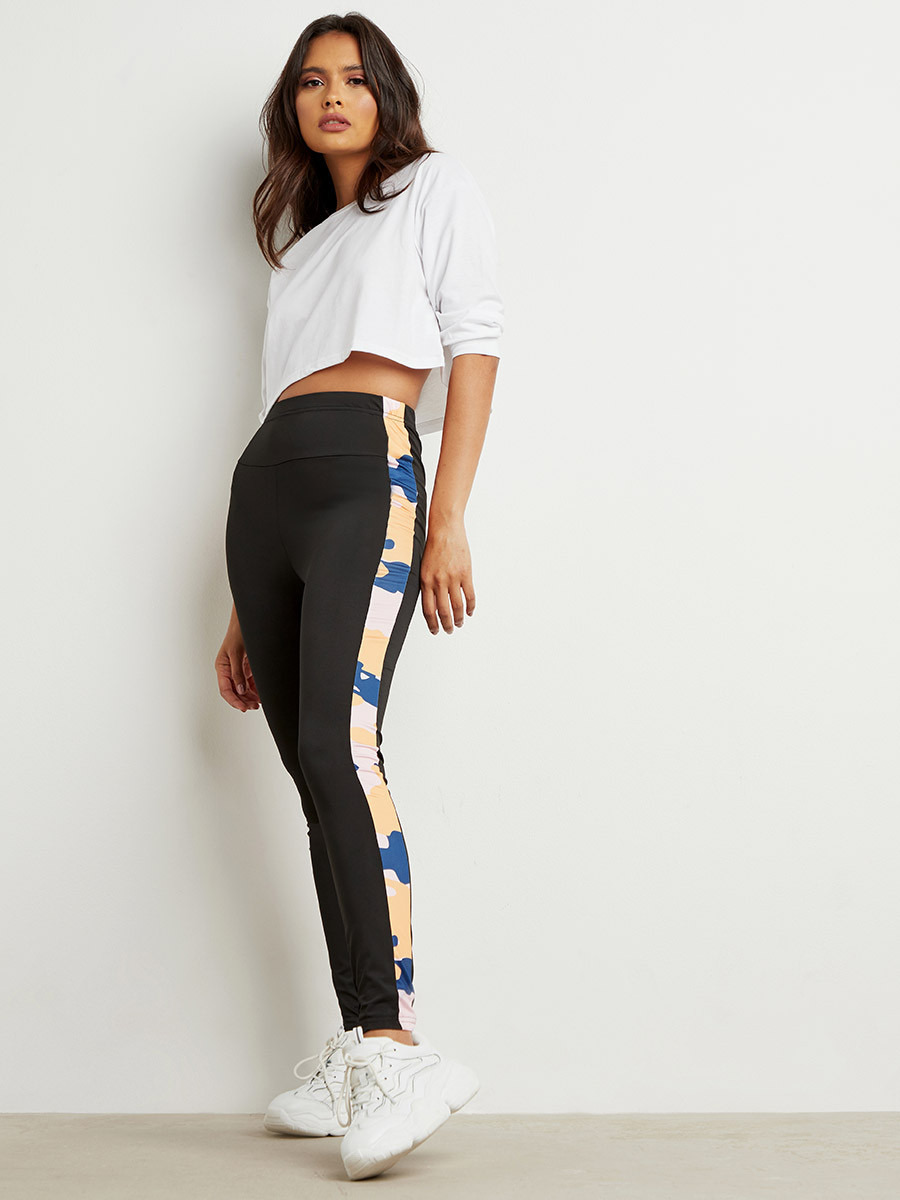 ليقنز مطبوع بخصر مطاطي من ستايلي-women-clothing-leggings-image-2