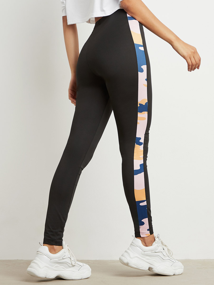 ليقنز مطبوع بخصر مطاطي من ستايلي-women-clothing-leggings-image-3