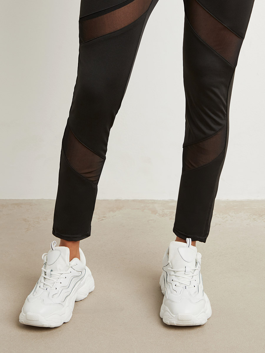 ليقنز بتفاصيل شبكية وخصر مطاطي من ستايلي-women-clothing-leggings-image-4