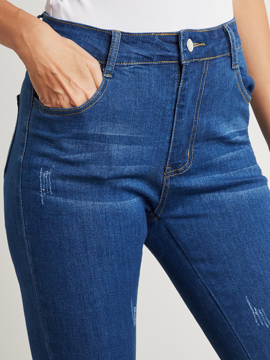 Styli Whisker Detail Distressed Skinny Jeans-women-clothing-bottoms-jeans-image-5