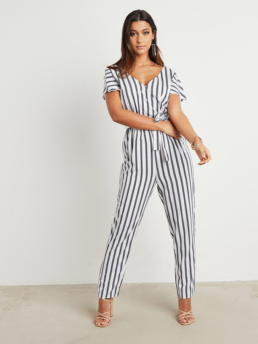 أفرول بربطة أمامية وأرجل واسعة من ستايلي-women-clothing-dresses-image-1