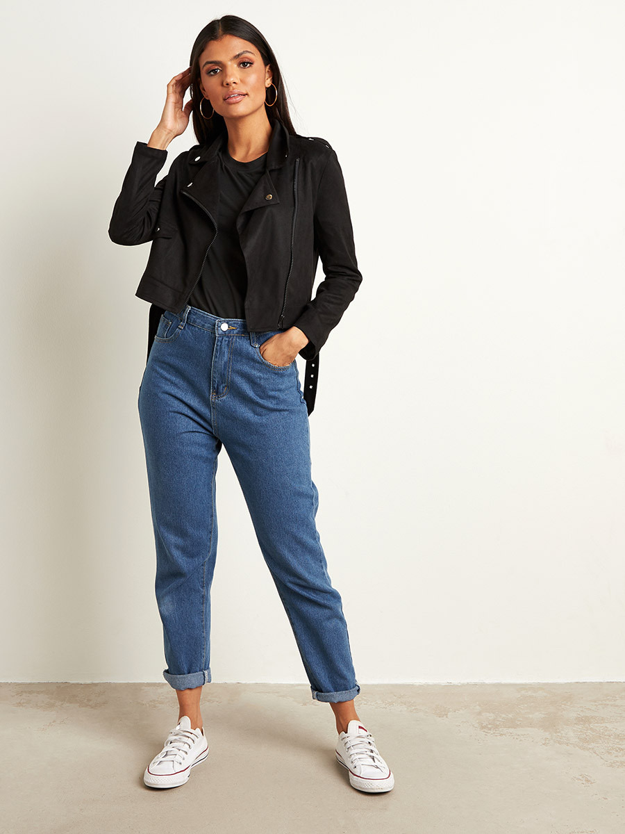جاكيت بسحّاب مع تفاصيل جيب وحزام من ستايلي-women-clothing-coatsandjackets-jackets-image-2