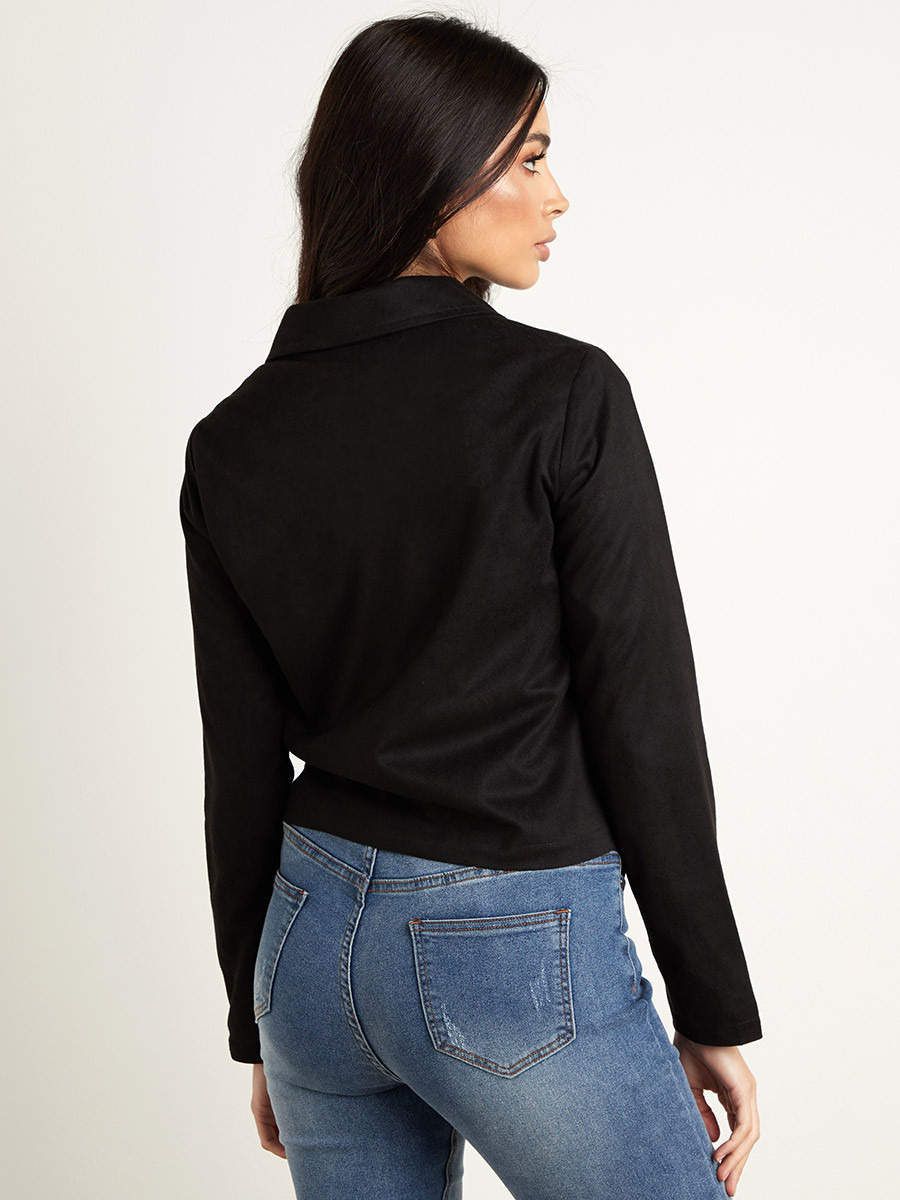 جاكيت مع تفاصيل جيب من ستايلي-women-winterwear-coatsandjackets-jackets-image-3