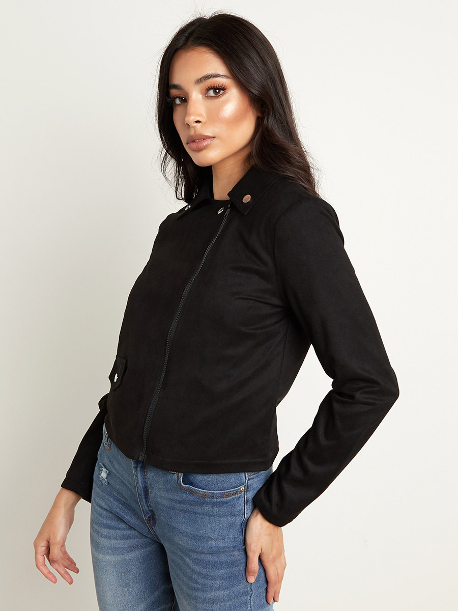 جاكيت مع تفاصيل جيب من ستايلي-women-winterwear-coatsandjackets-jackets-image-5