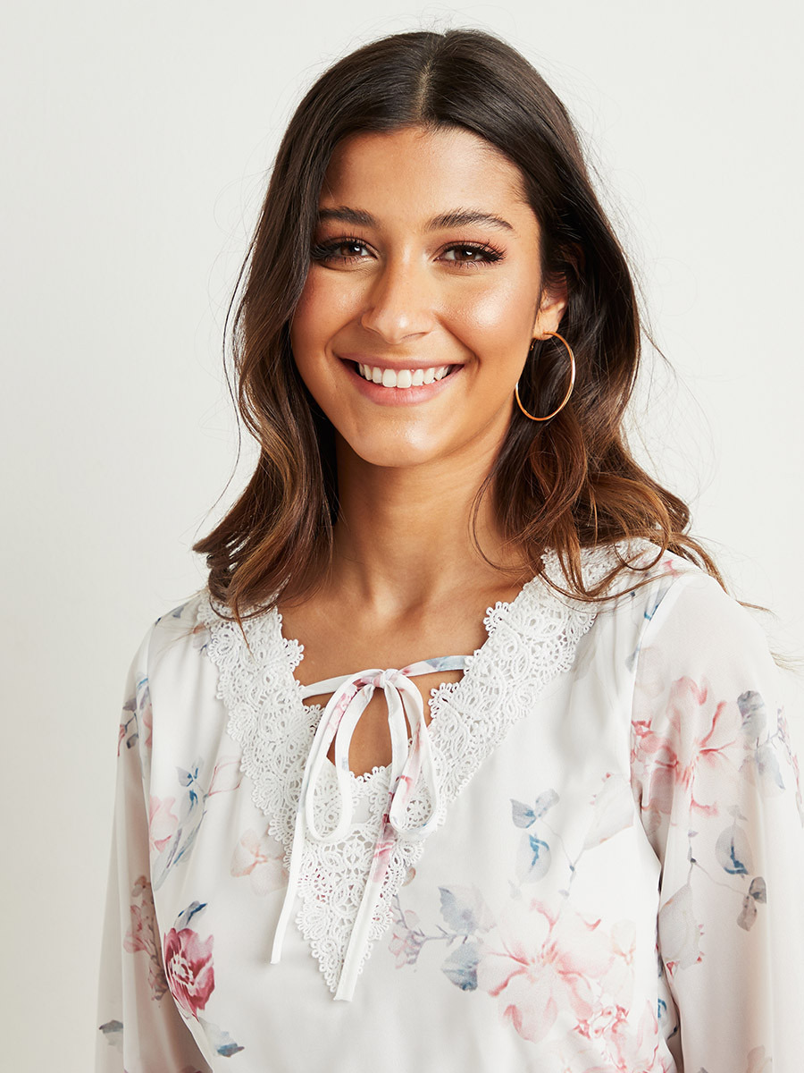 فستان ميدي بتفاصيل دانتيل من ستايلي-women-clothing-dresses-image-3