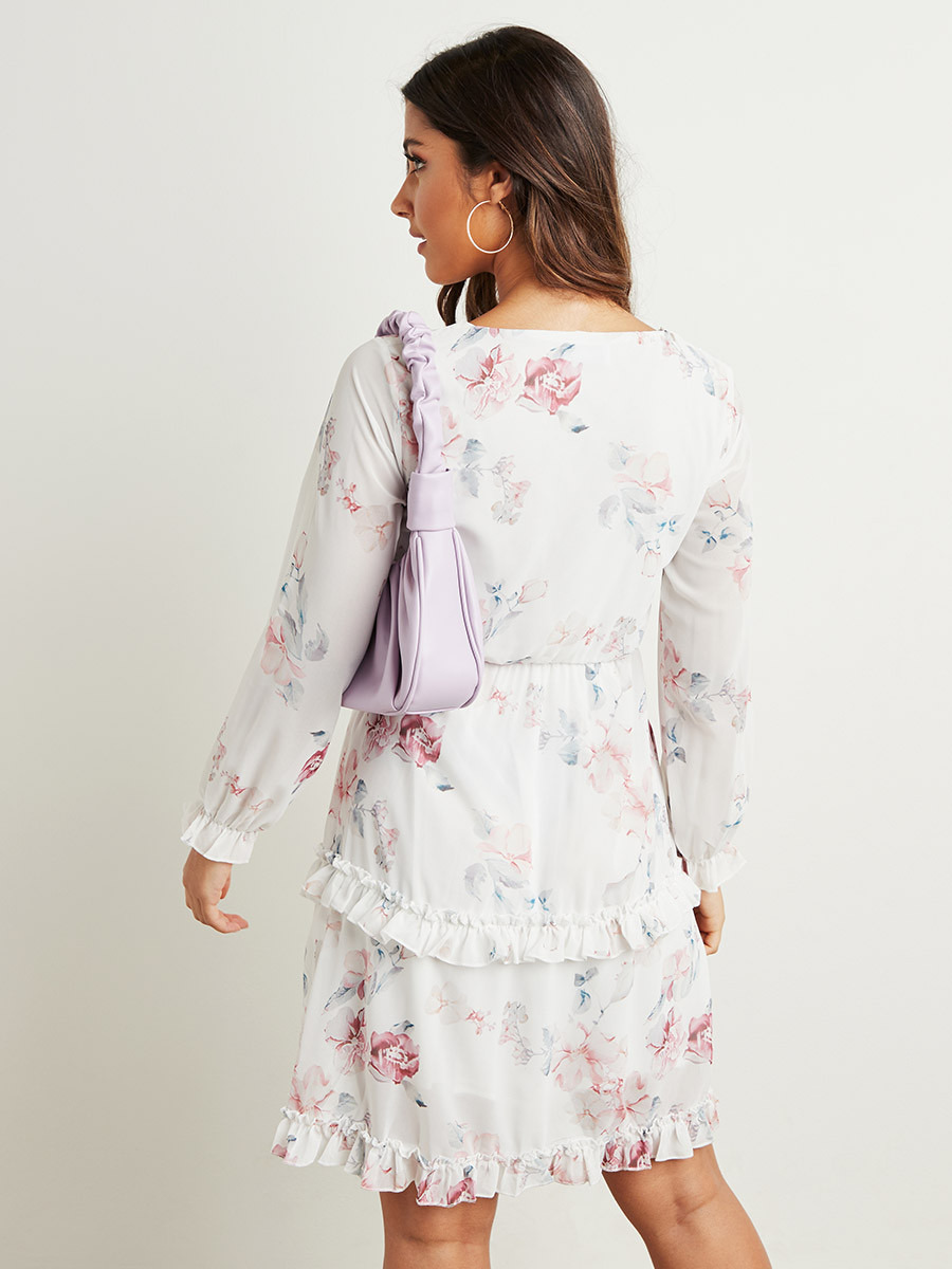 فستان ميدي بتفاصيل دانتيل من ستايلي-women-clothing-dresses-image-4