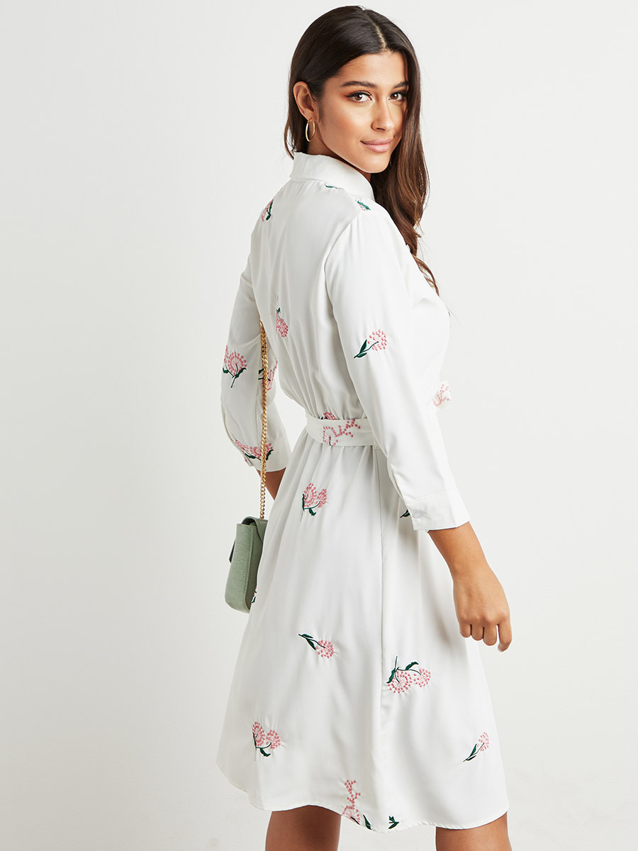 فستان ميدي بتصميم قميص من ستايلي-women-clothing-dresses-image-3