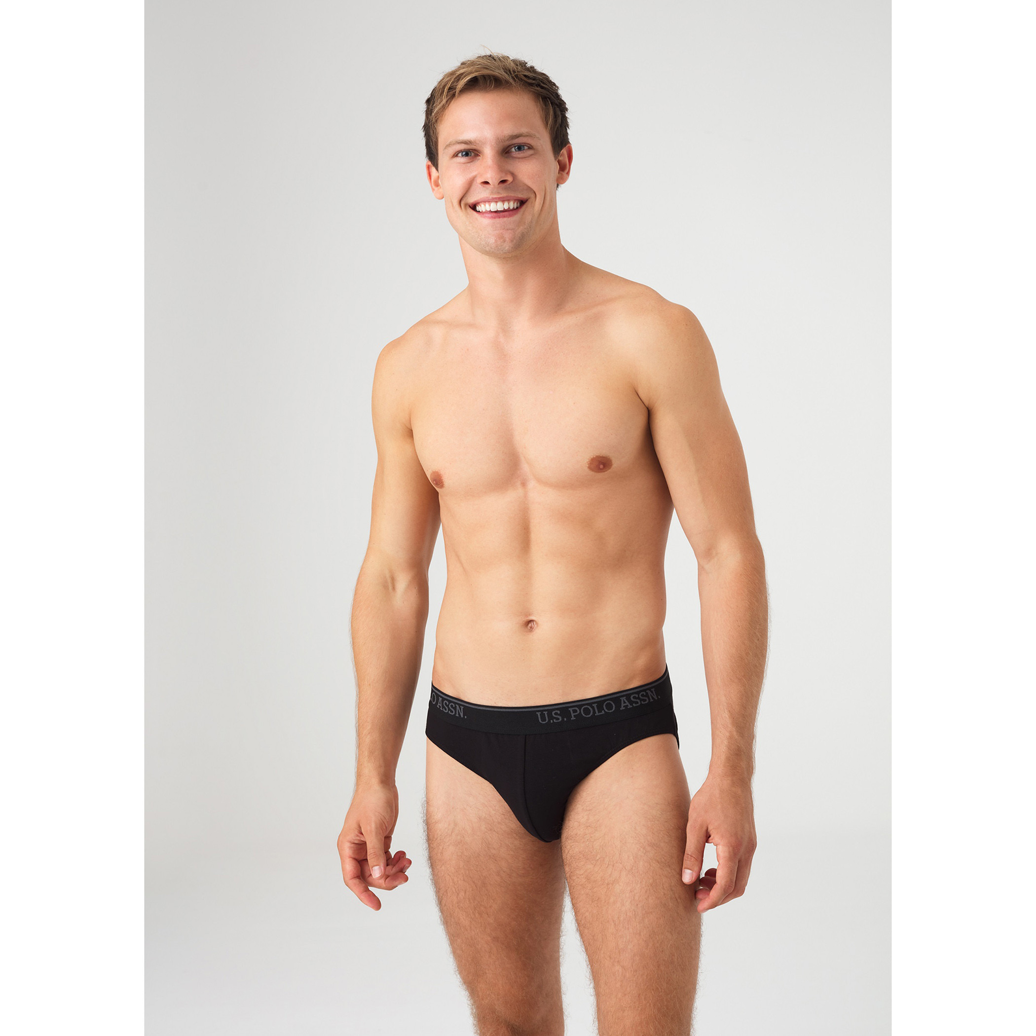 Pack of 3 U.S. Polo Assn. Men Multicolour Brand Print Waistband Briefs-men-clothing-innerwear-underwear-image-4
