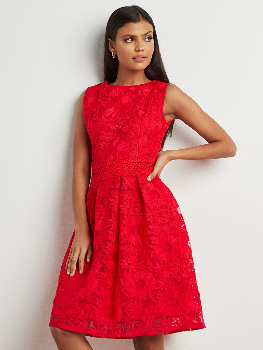 فستان ميدي كَت من ستايلي-women-clothing-dresses-image-1