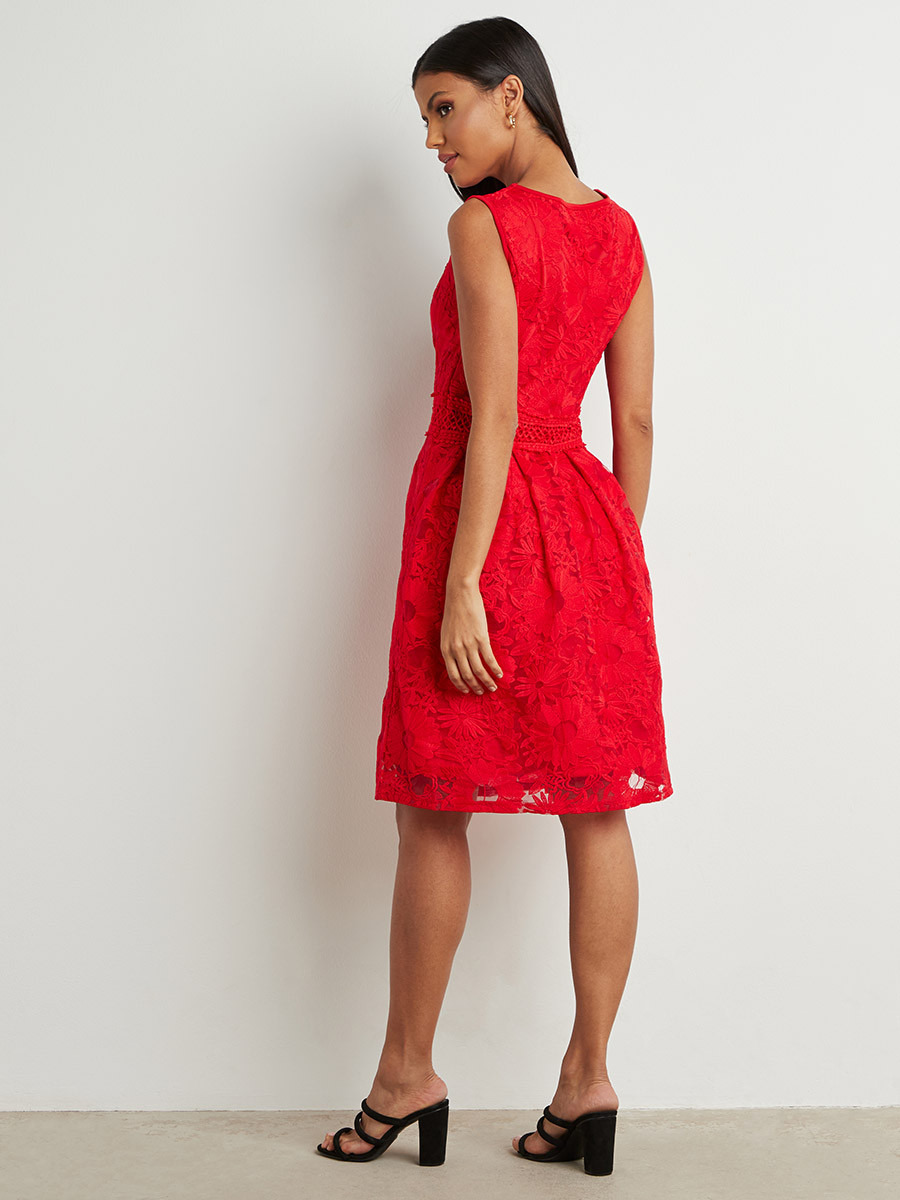 فستان ميدي كَت من ستايلي-women-clothing-dresses-image-3