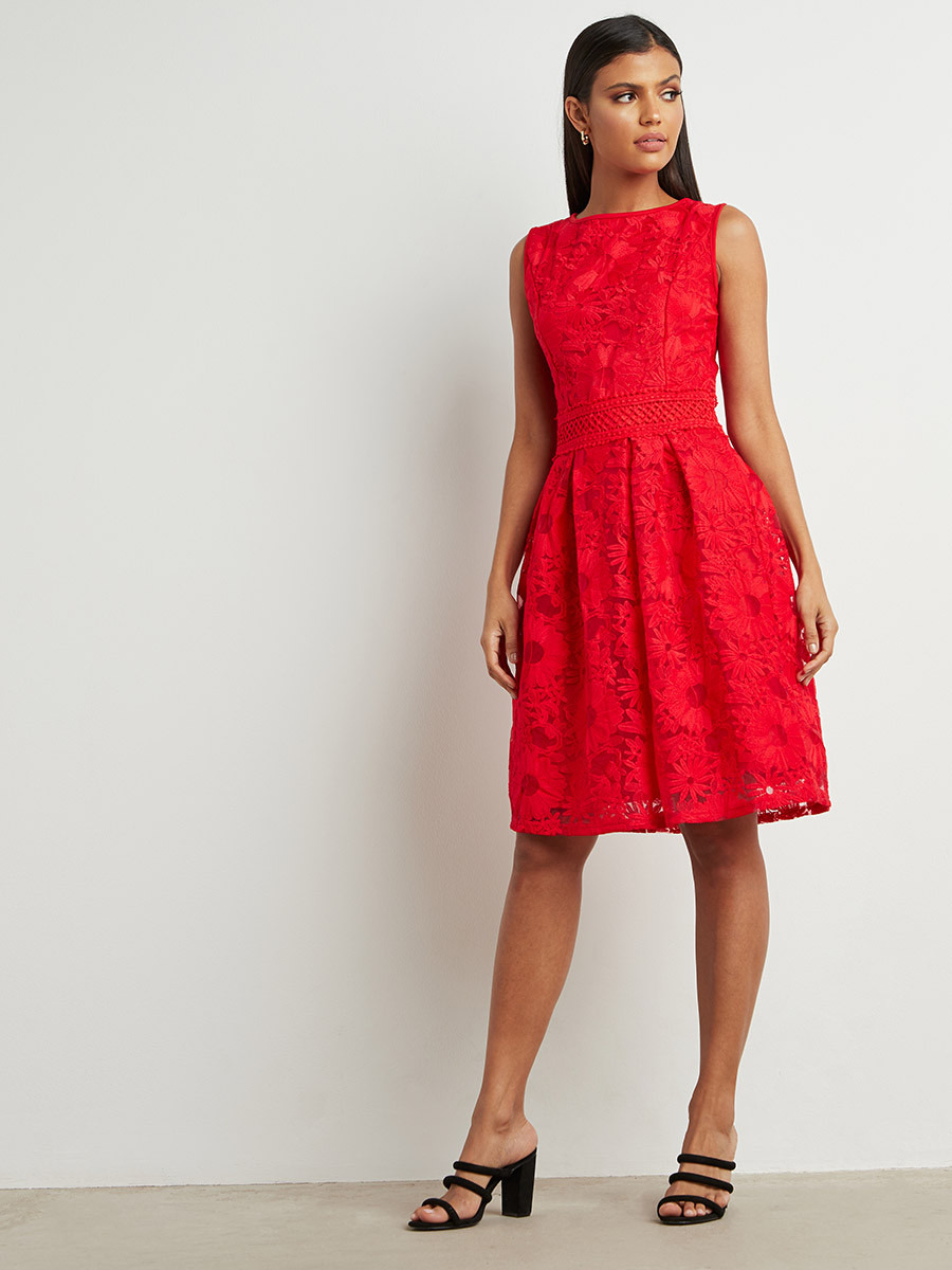 فستان ميدي كَت من ستايلي-women-clothing-dresses-image-4