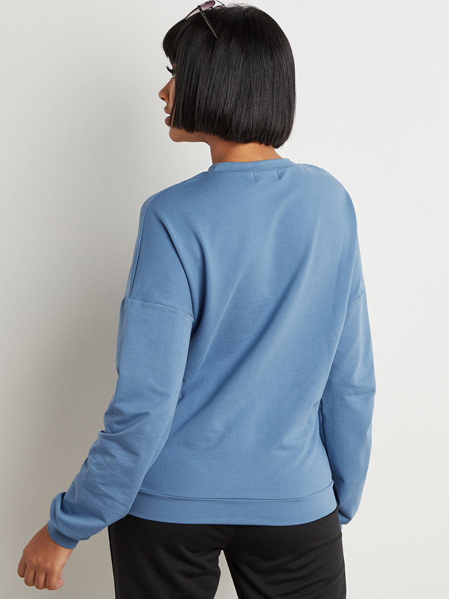 تيشيرت بقصة واسعة وأكمام طويلة من ستايلي-women-clothing-hoodiesandsweatshirts-sweatshirts-image-6