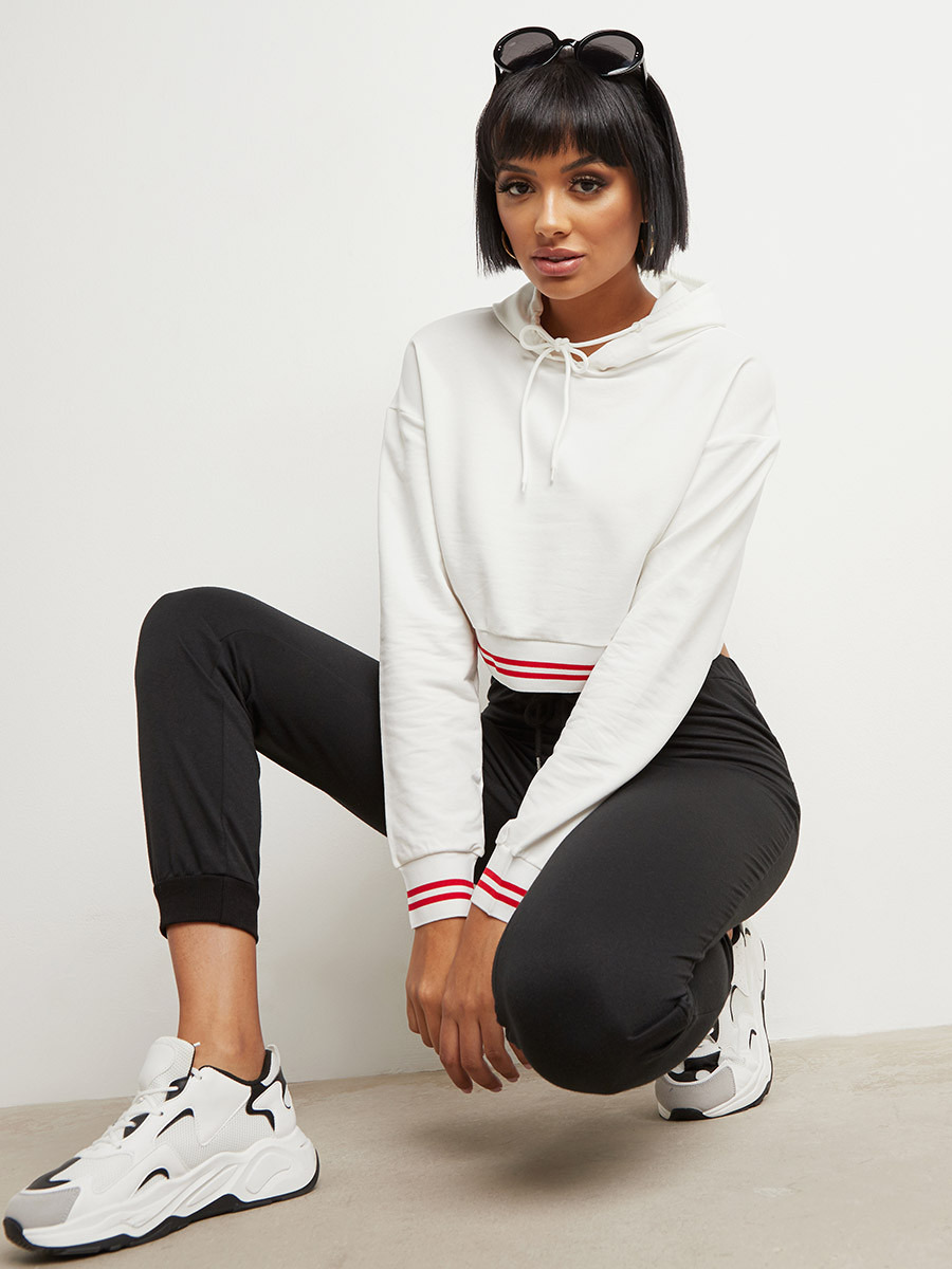 هودي مخطط بأكمام طويلة من ستايلي-women-clothing-hoodiesandsweatshirts-hoodies-image-4