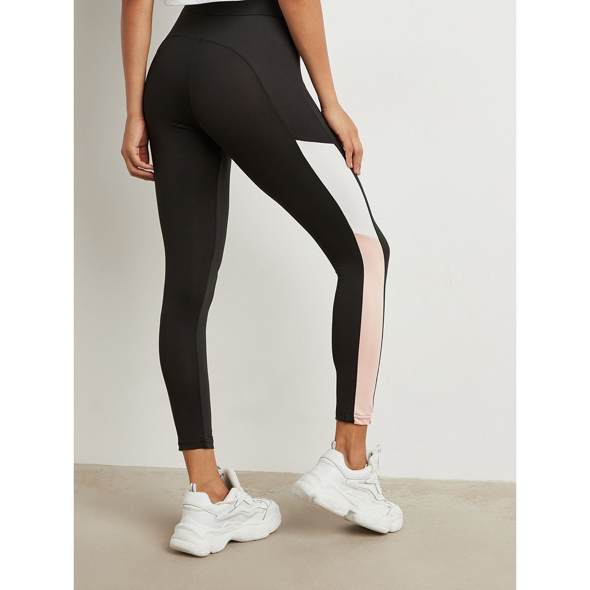 ليقنز مطبوع بخصر مطاطي من ستايلي-women-clothing-leggings-image-3