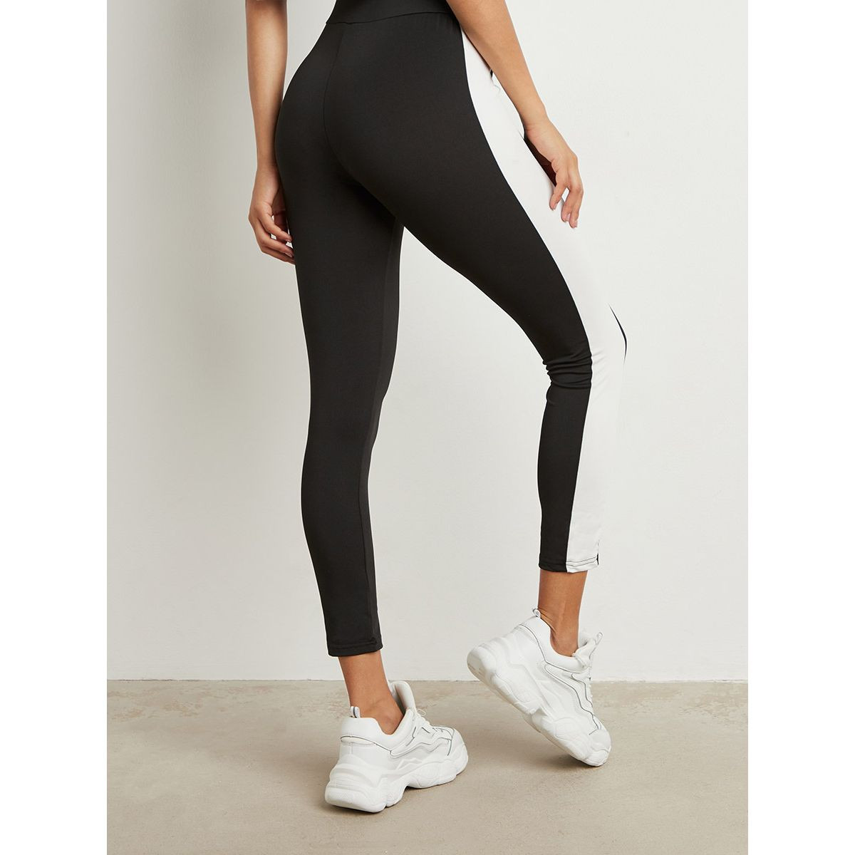 بنطلون مطبوع بقصة ضيقة من ستايلي-women-clothing-leggings-image-3