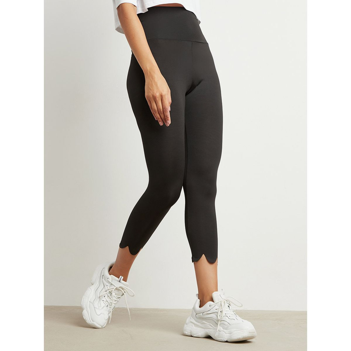 ليقنز بخصر مطاطي من ستايلي-women-clothing-bottoms-leggings-image-1