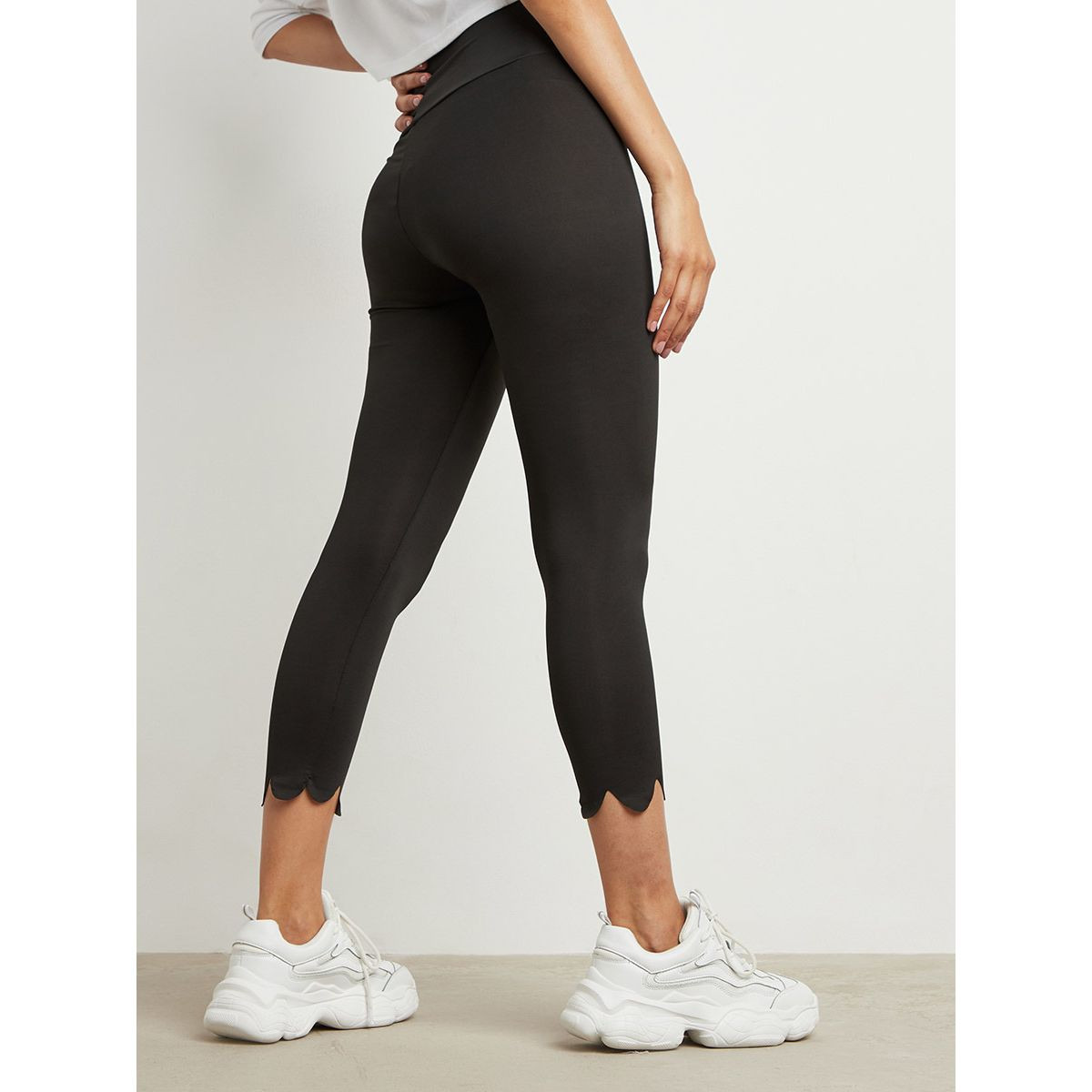 ليقنز بخصر مطاطي من ستايلي-women-clothing-bottoms-leggings-image-3