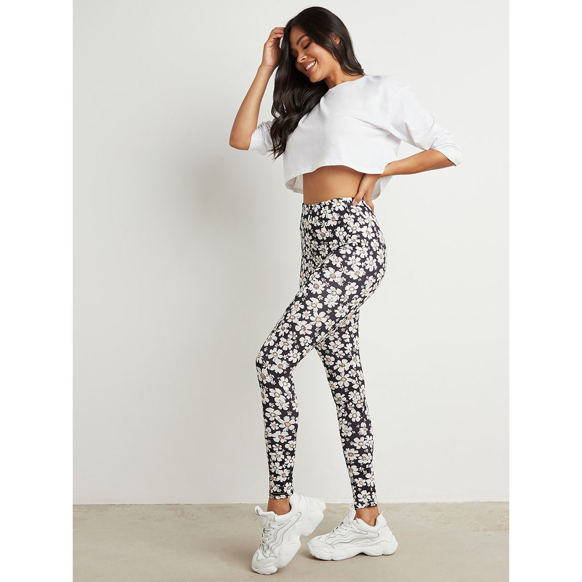 ليقنز رياضي مطبوع من ستايلي-women-clothing-leggings-image-2