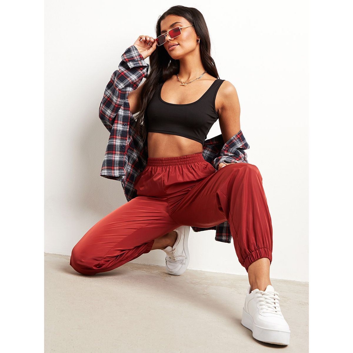 Styli Oversize Casual Jogger with Side Pocket-women-clothing-bottoms-joggers-image-2