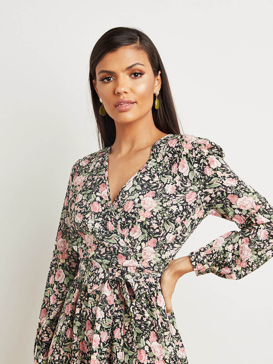 فستان ميدي مطبوع بأكمام طويلة من ستايلي-women-clothing-dresses-image-3