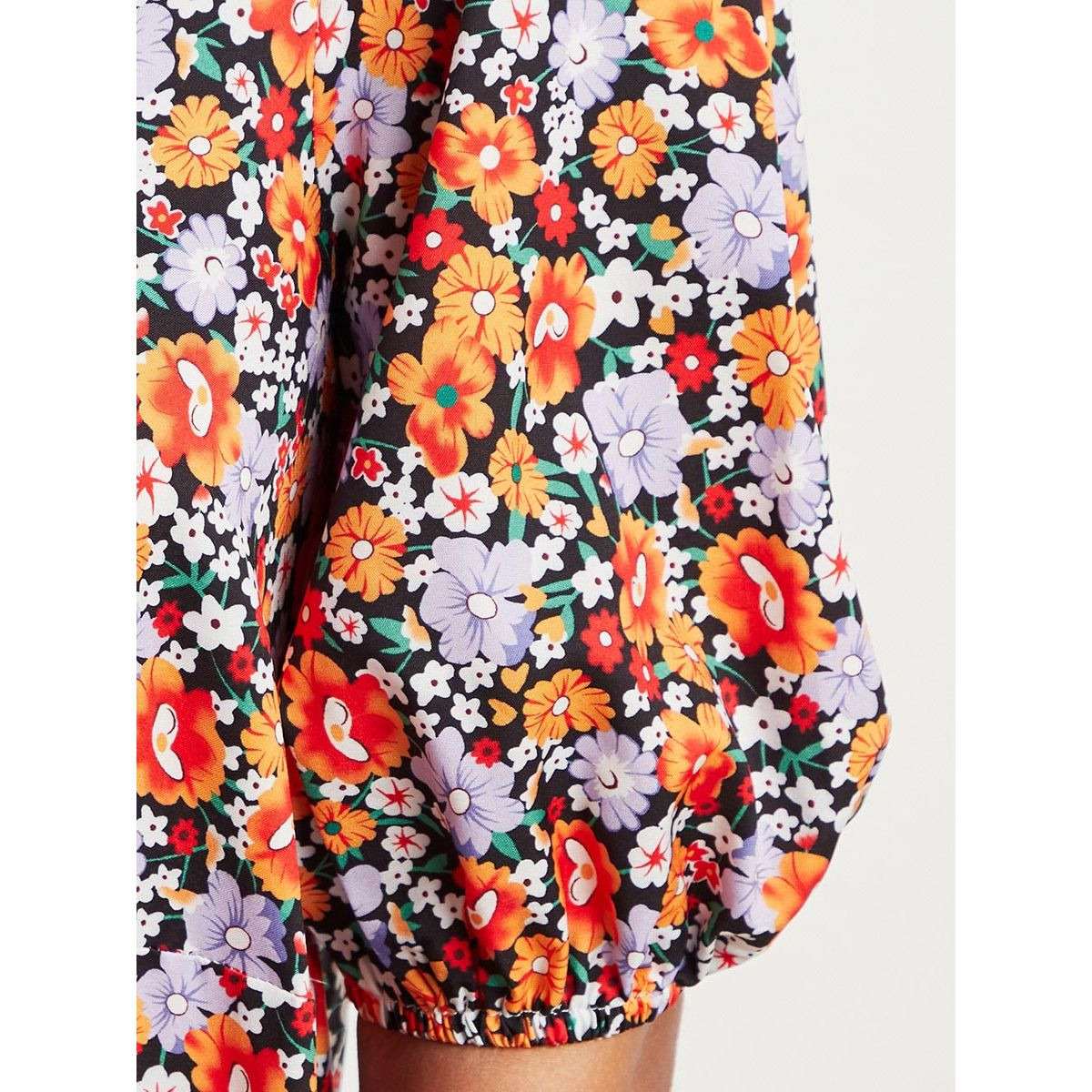 فستان طويل مطبوع بأكمام قصيرة من ستايلي-women-clothing-dresses-image-5