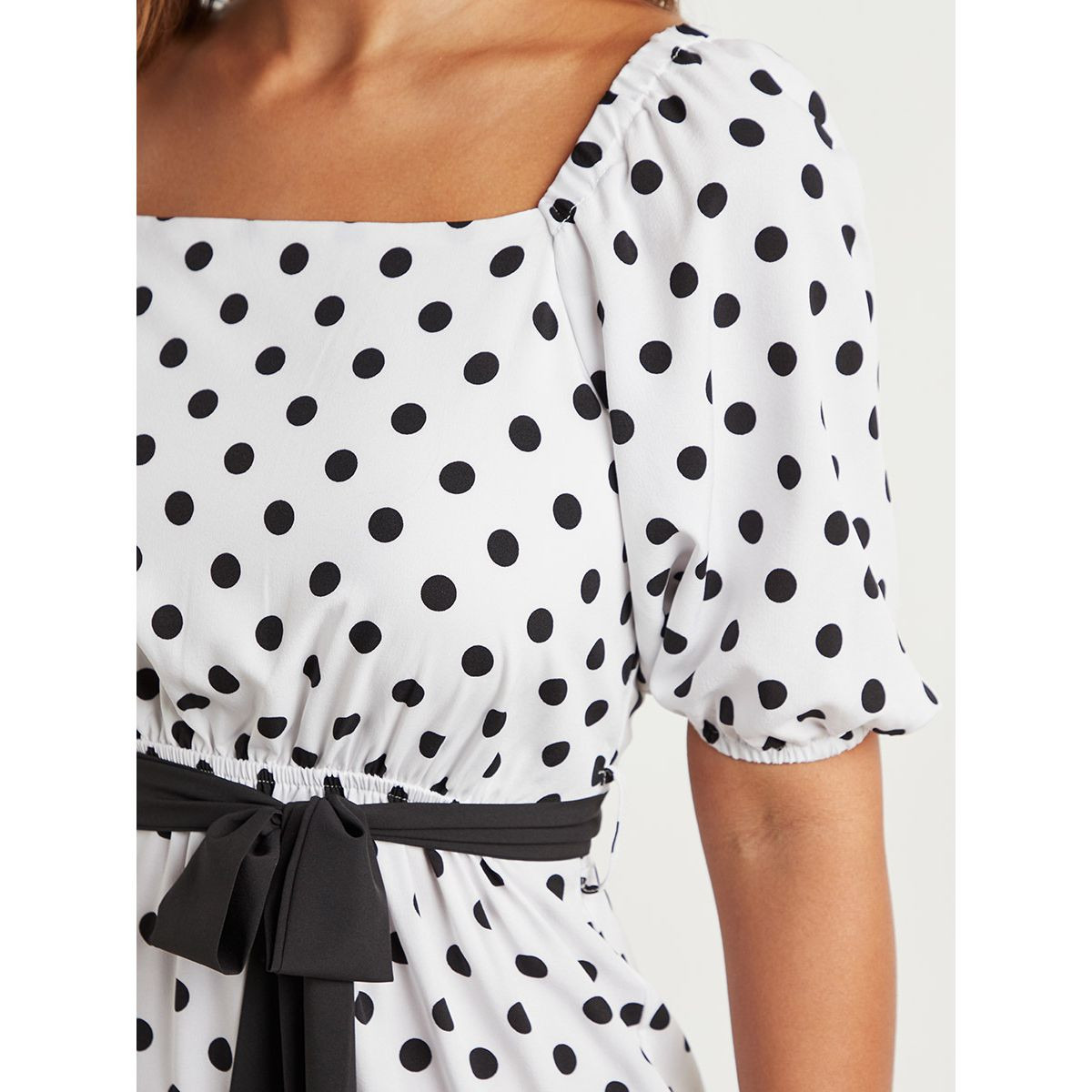 فستان طويل مطبوع بحزام من ستايلي-women-clothing-dresses-image-3