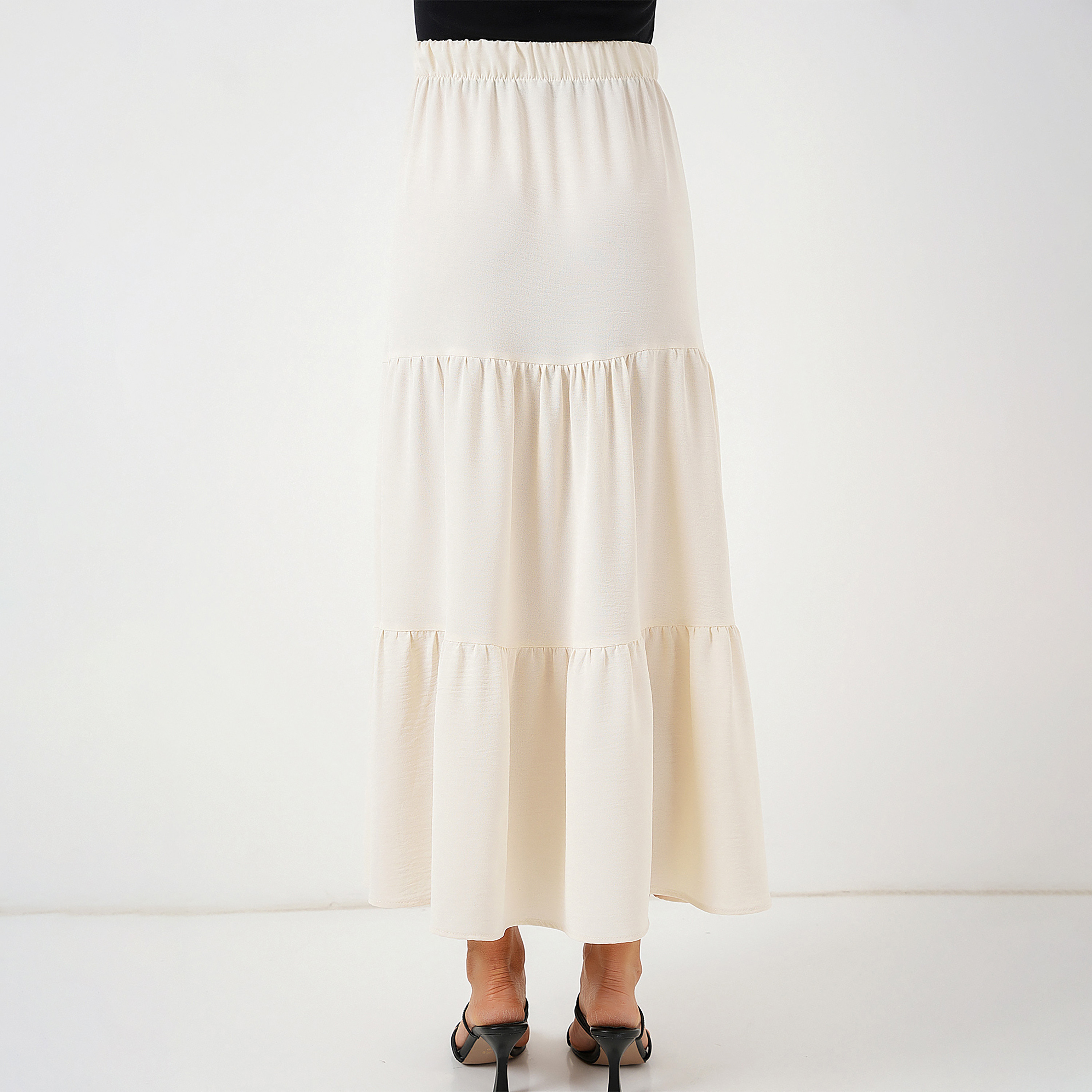 تنورة ماكسي نسائية بطبقات من بيجدارت-women-clothing-bottoms-skirts-image-16