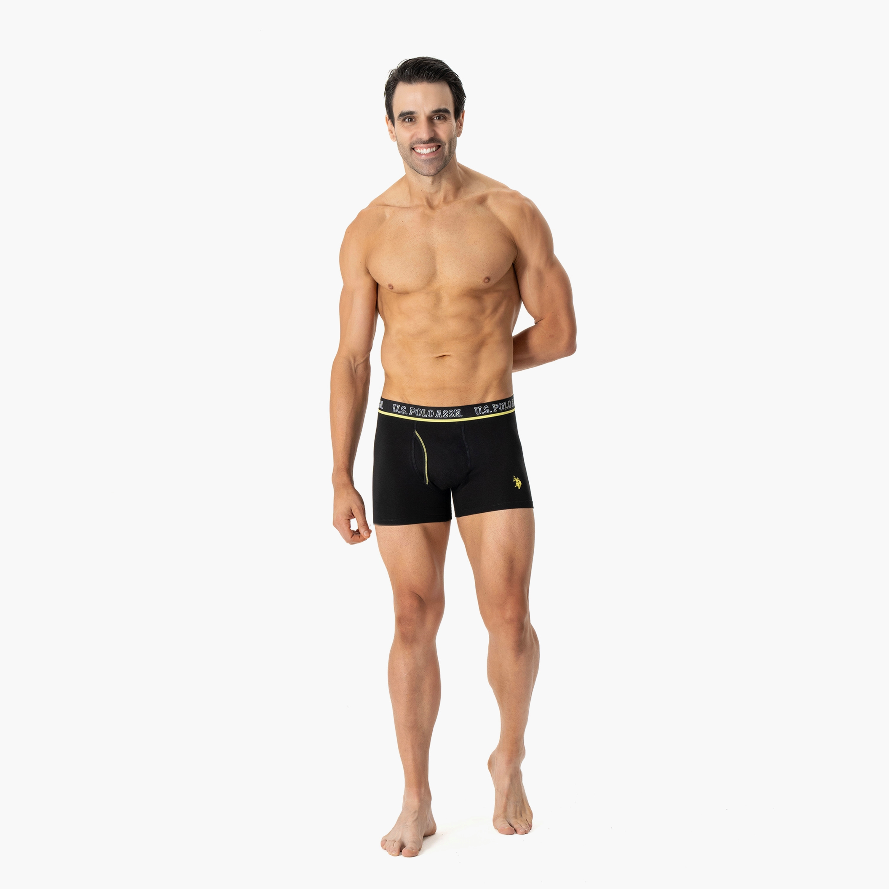 U.S. Polo Assn. Pack of 3 Boxer Multicolour Men's Briefs-men-clothing-innerwear-underwear-image-3
