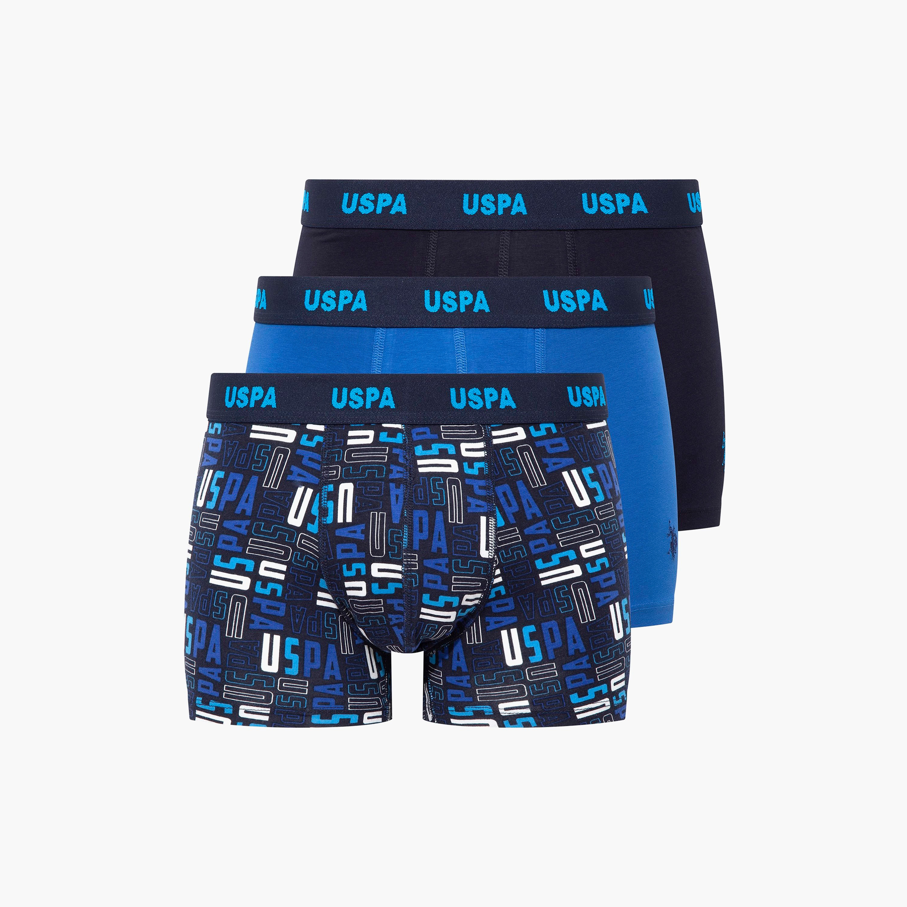 مجموعة من 3 سراويل داخلية رجالية متعددة الألوان من يو اس بولو أسسن-men-clothing-innerwear-underwear-image-5