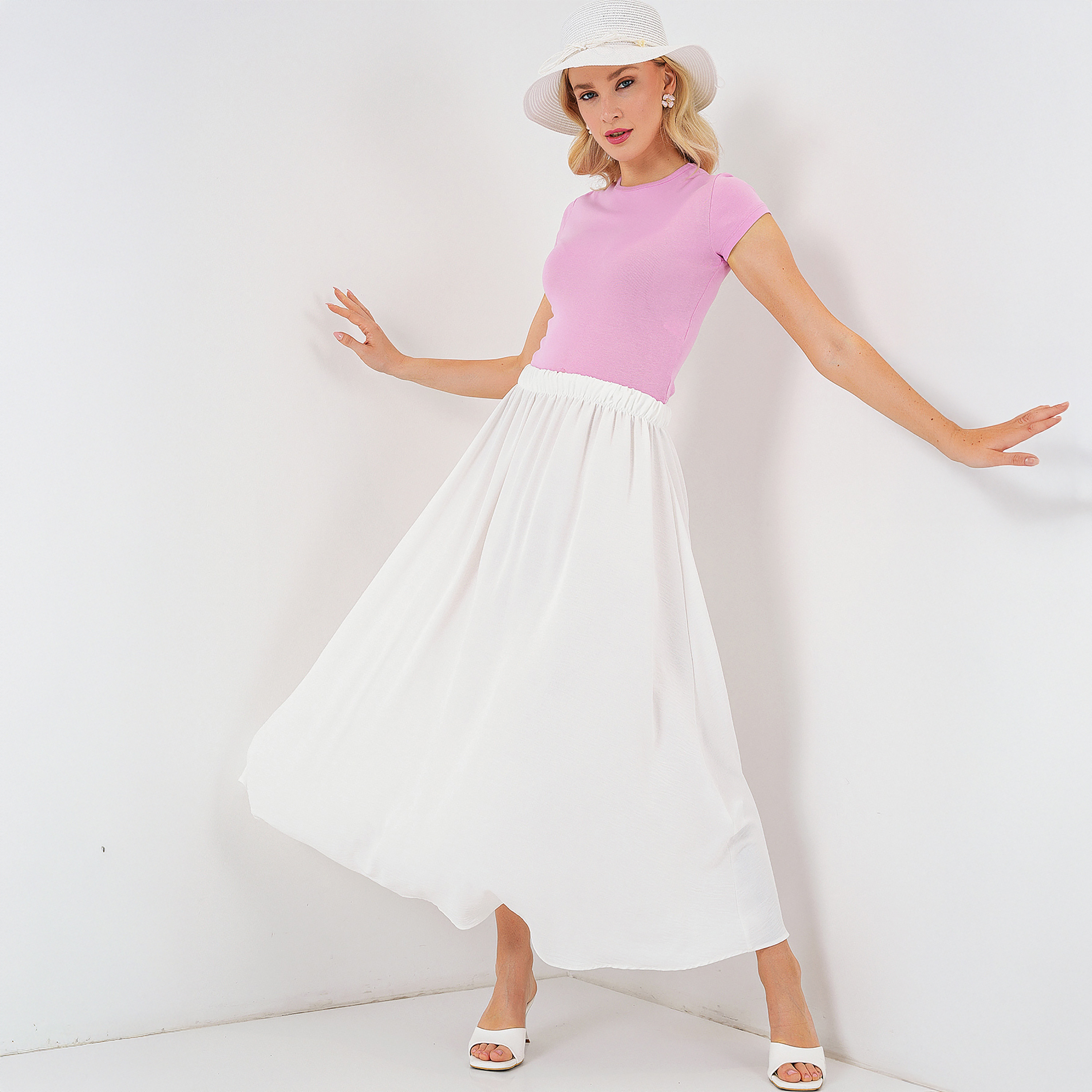 Bigdart Tiered Women's Maxi Skirt-women-clothing-bottoms-skirts-image-2