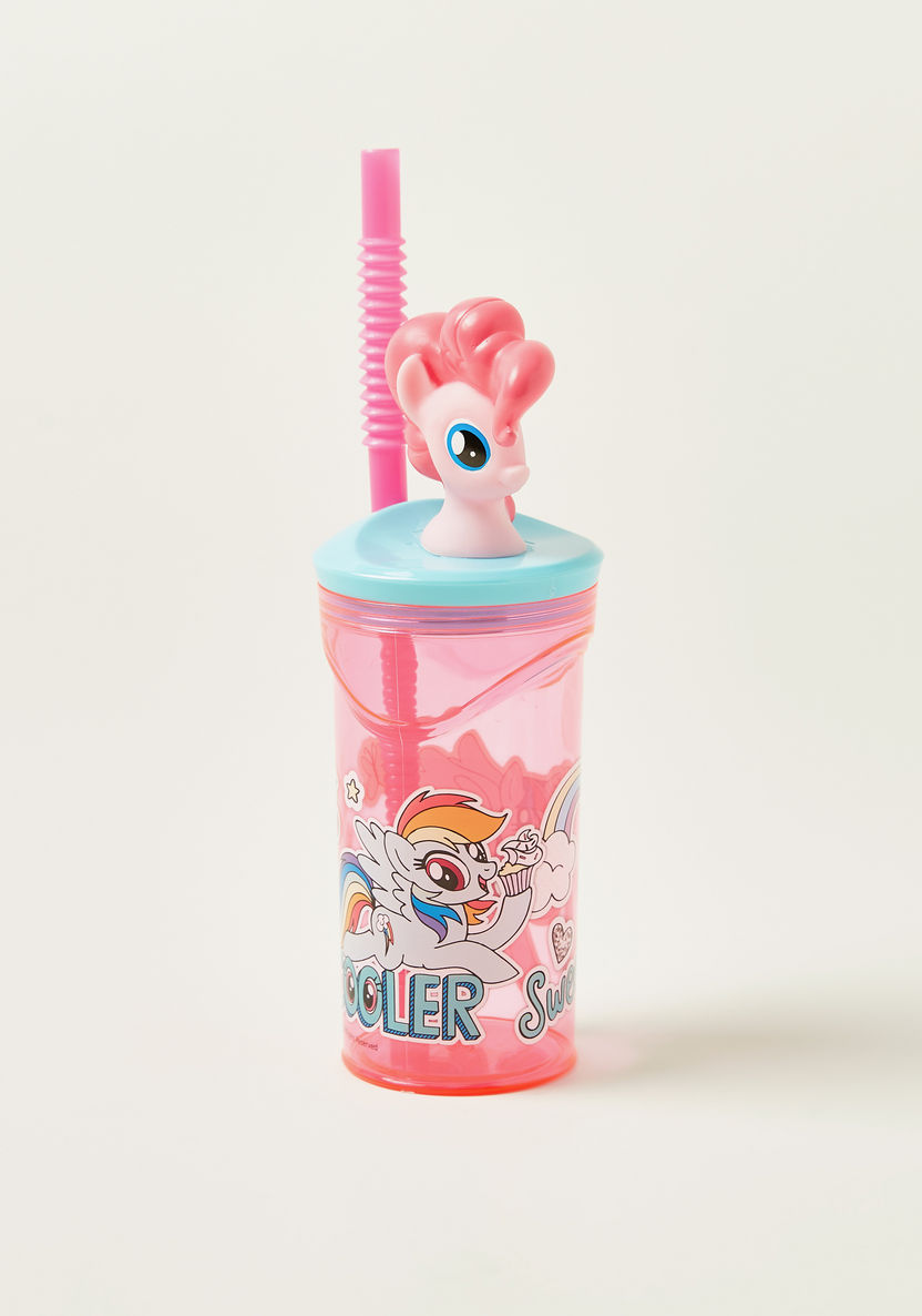 My Little Pony: A New Generation Printed 3D Tumbler with Figurine - 360 ml-Mealtime Essentials-image-0