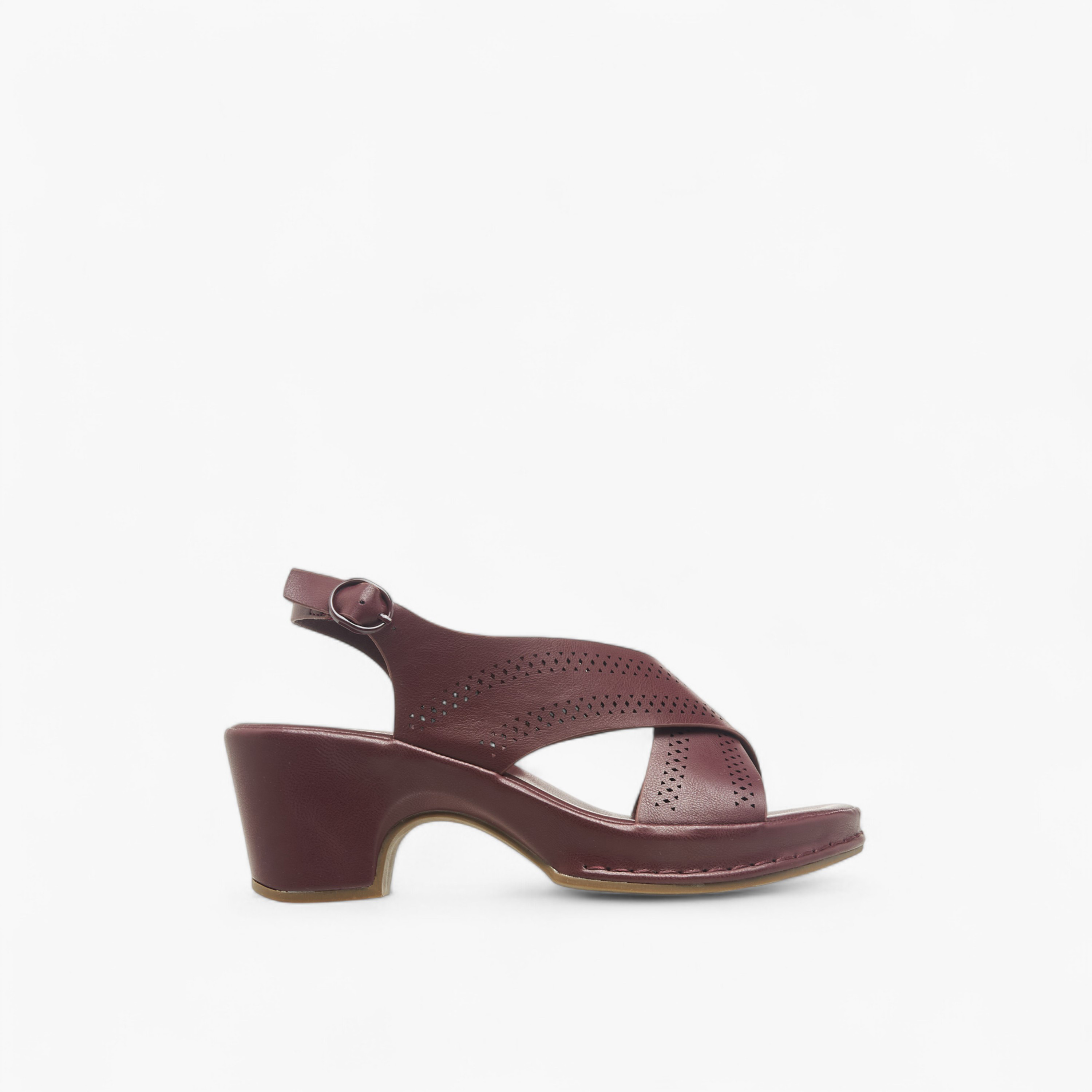 Flora Bella Women Perforated Cross Strap Block Heel Sandals-women-shoes-sandals-heeled-image-3